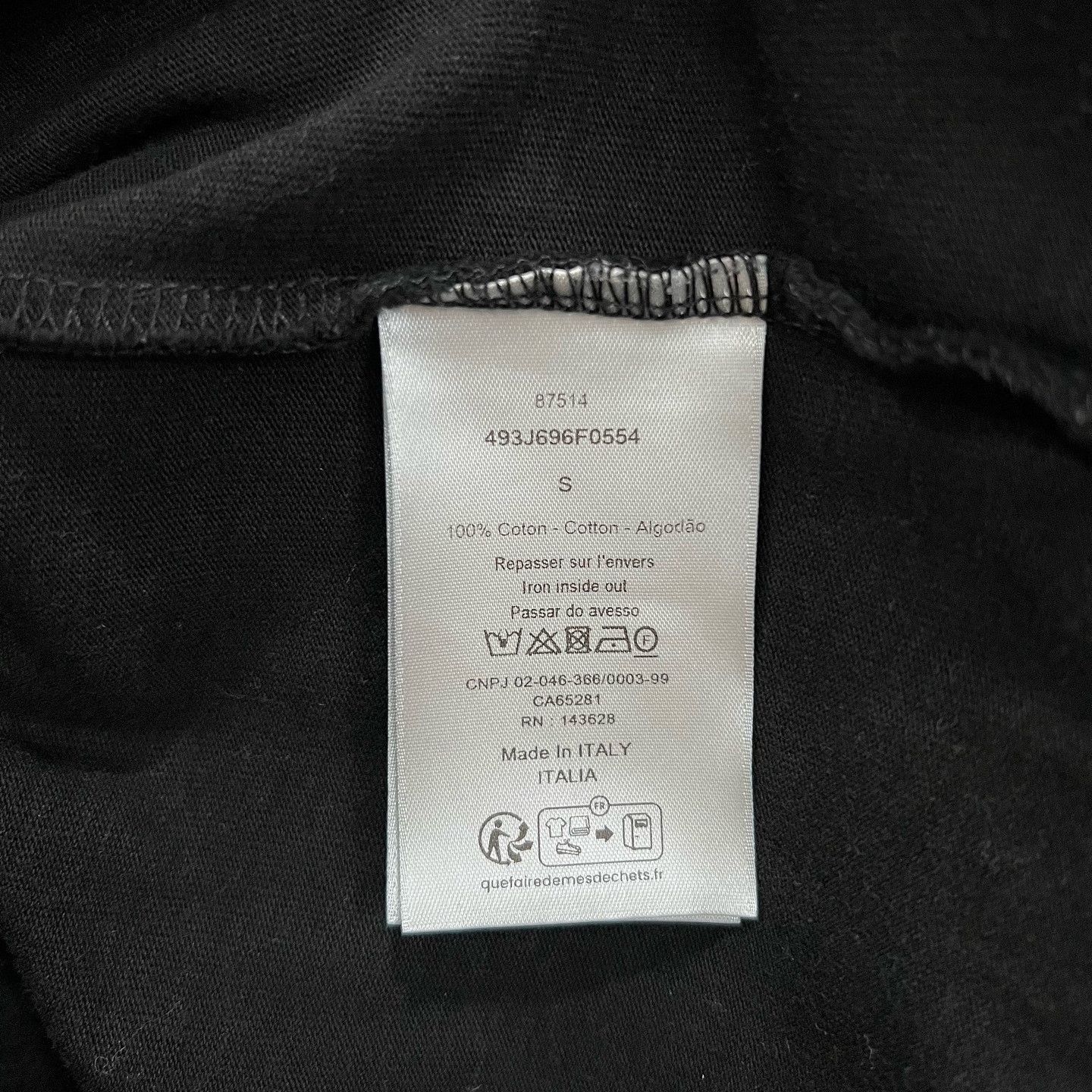 Dior Vintage Christian Dior Black T-Shirt Size US S / EU 44-46 / 1 - 4 Thumbnail