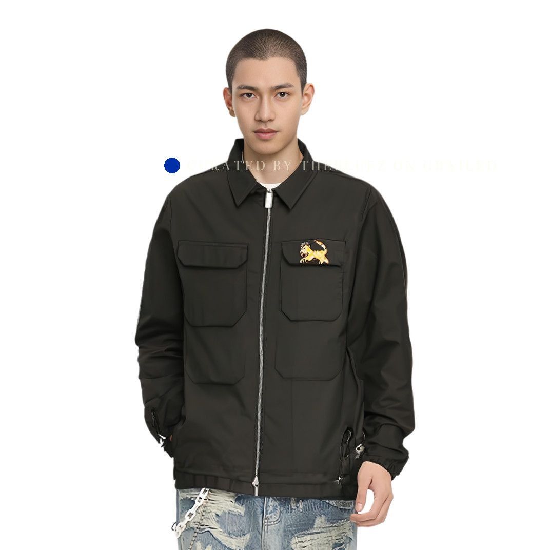 Dior Black Lion Embroidered Zip Jacket Size US S / EU 44-46 / 1 - 6 Thumbnail