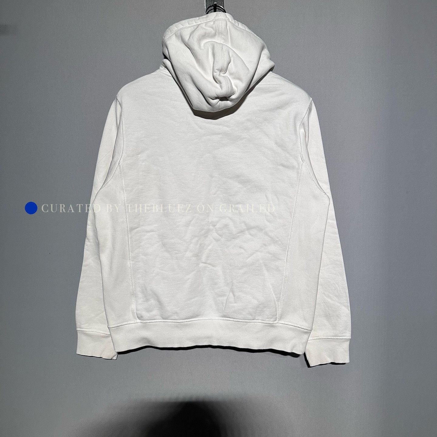 Dior Minimalist Logo Hoodie in White, Size L Size US L / EU 52-54 / 3 - 2 Thumbnail