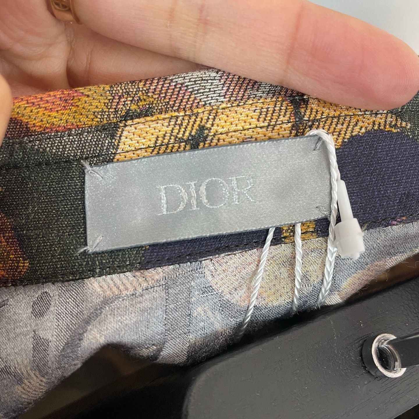 Dior Multicolor Silk Blend Button-Up Shirt Size US L / EU 52-54 / 3 - 3 Thumbnail