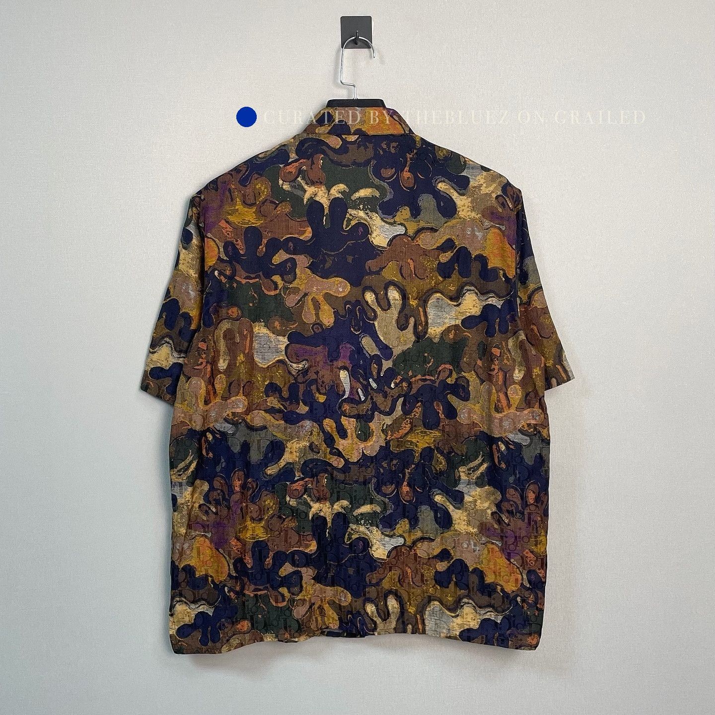 Dior Multicolor Silk Blend Button-Up Shirt Size US L / EU 52-54 / 3 - 2 Thumbnail