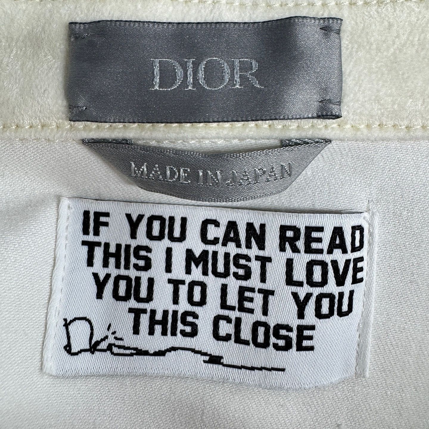 Dior Logo Embroidered Shirt in Beige Size US M / EU 48-50 / 2 - 3 Thumbnail