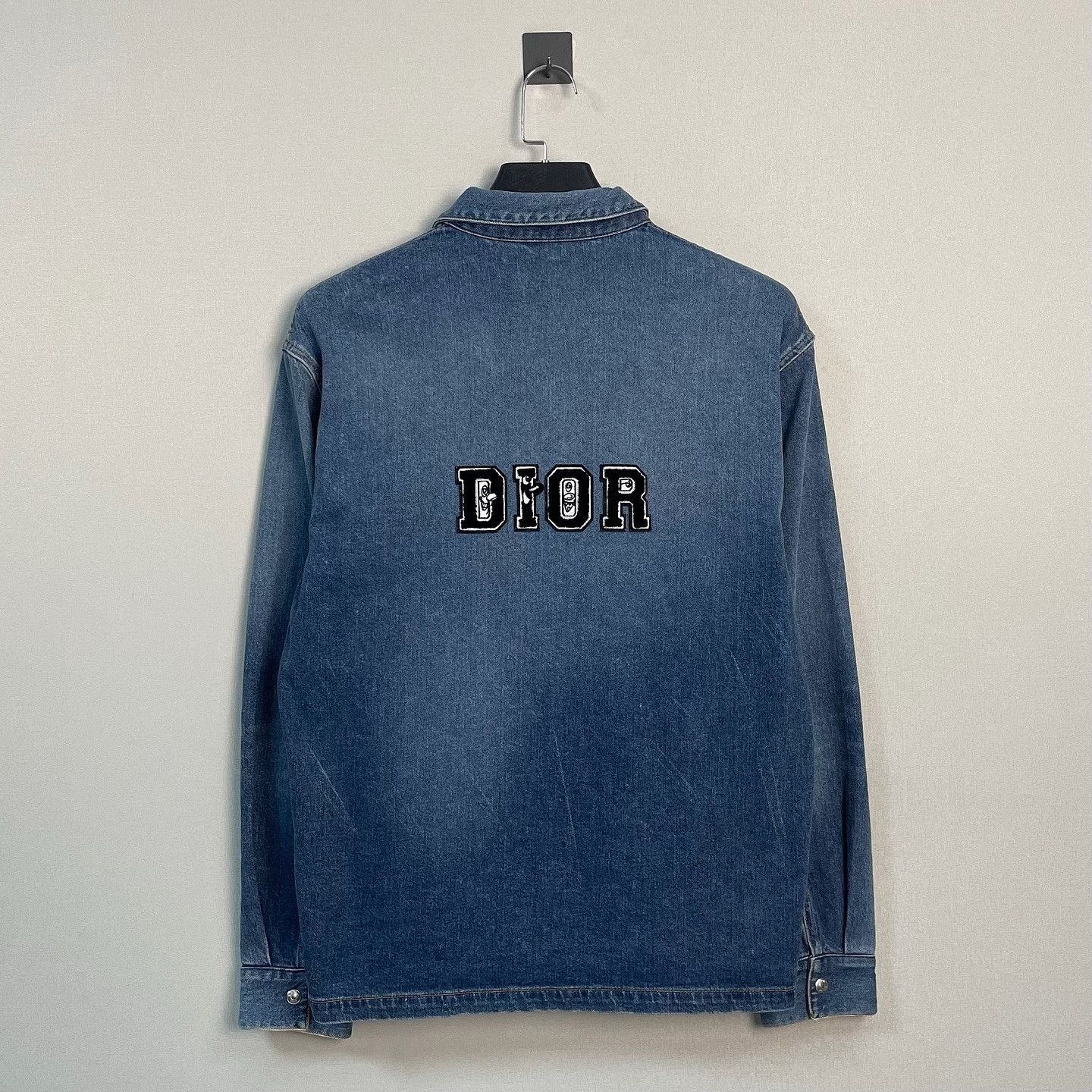Dior Logo Patch Denim Jacket in Blue Size US M / EU 48-50 / 2 - 2 Thumbnail