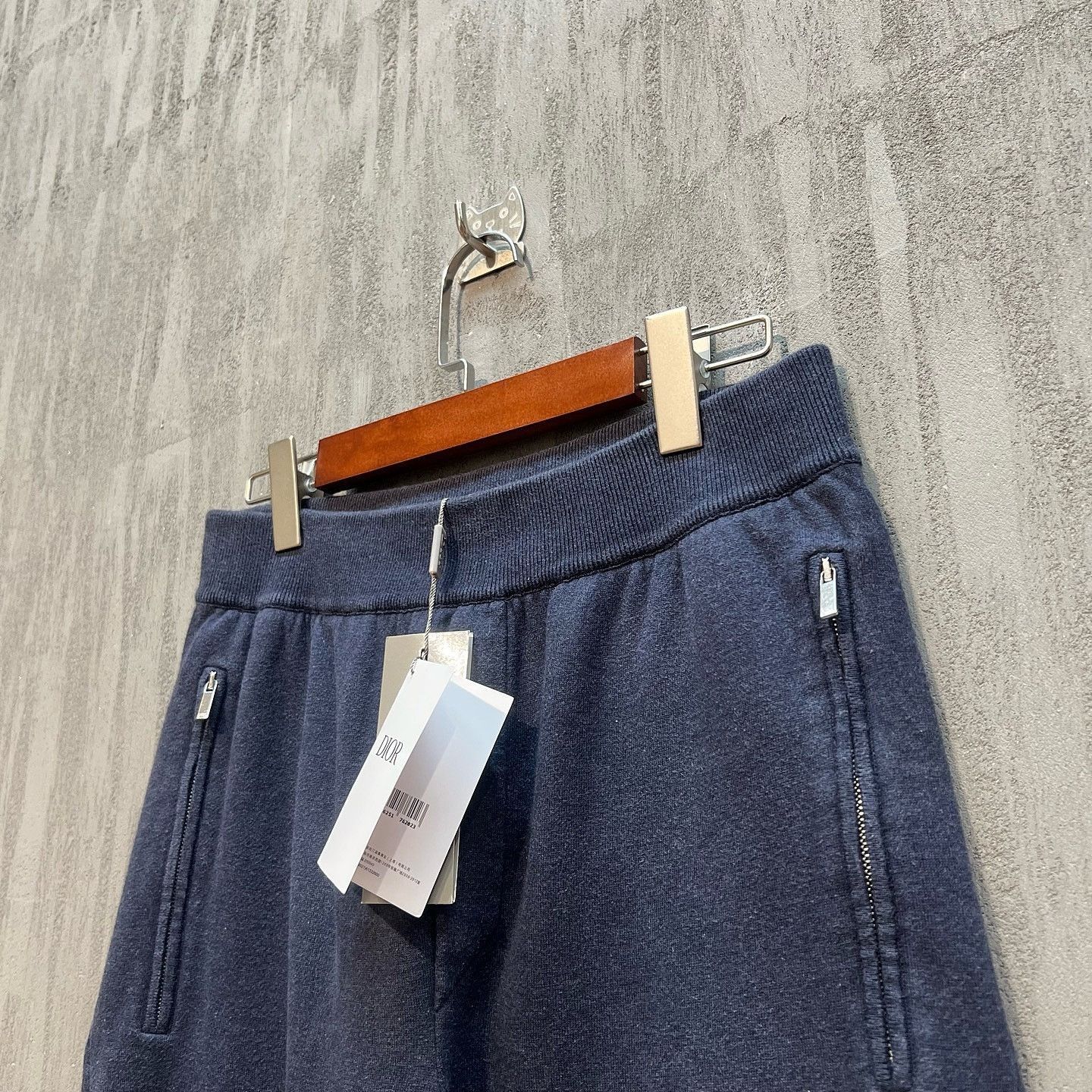 Dior Stylish Blue Joggers with Embroidered Detail Size US 30 / EU 46 - 5 Thumbnail