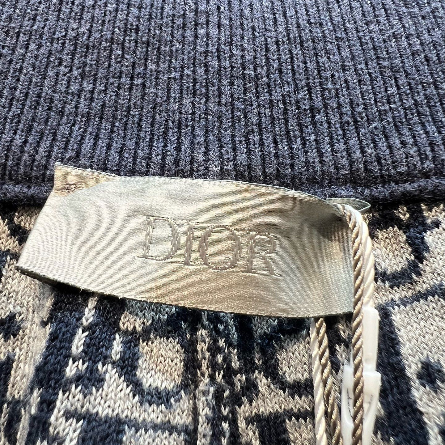 Dior Stylish Blue Joggers with Embroidered Detail Size US 30 / EU 46 - 3 Thumbnail