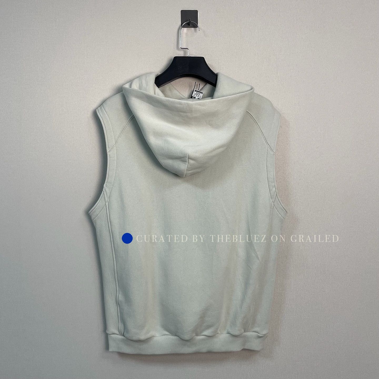 Dior Logo Embroidered Sleeveless Hoodie in Green Size US XL / EU 56 / 4 - 2 Thumbnail