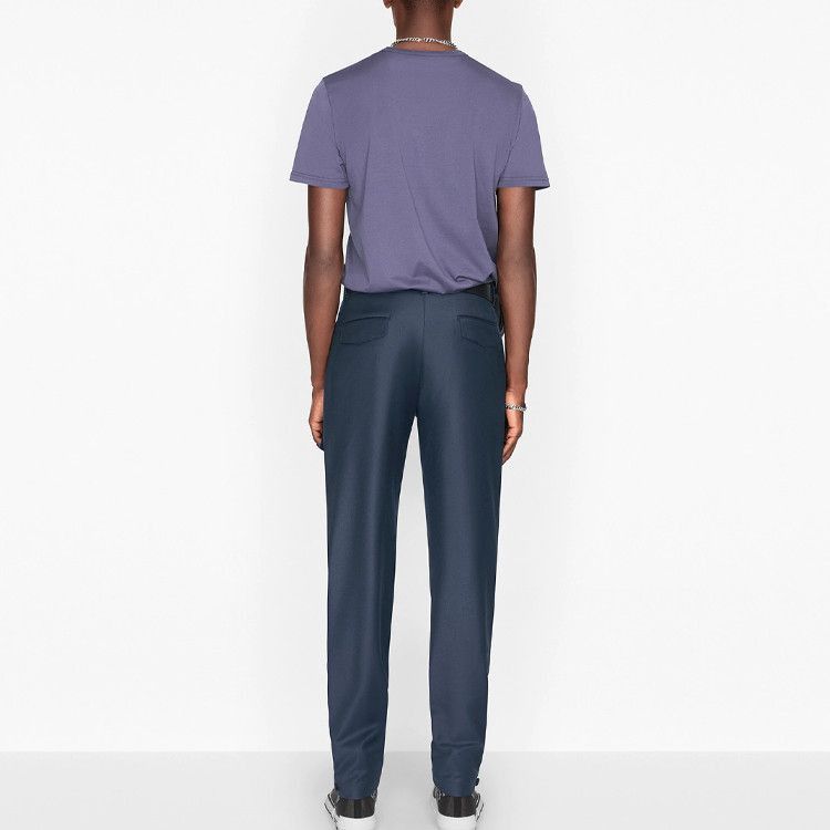 Dior CD Logo Cotton Tee in Purple Size US S / EU 44-46 / 1 - 7 Thumbnail