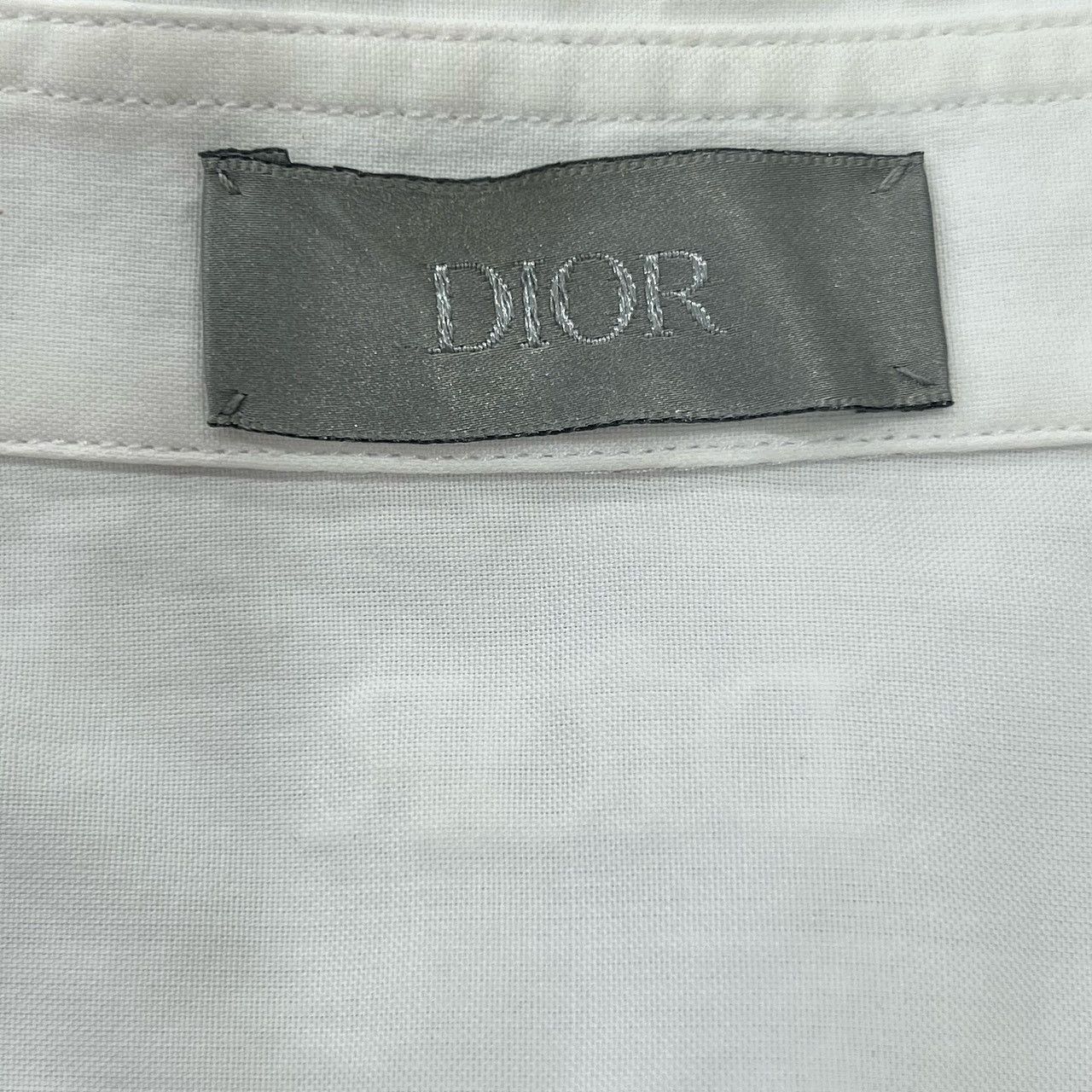 Dior Embroidered Logo Long Sleeve Shirt Size US XXS / EU 40 - 3 Thumbnail