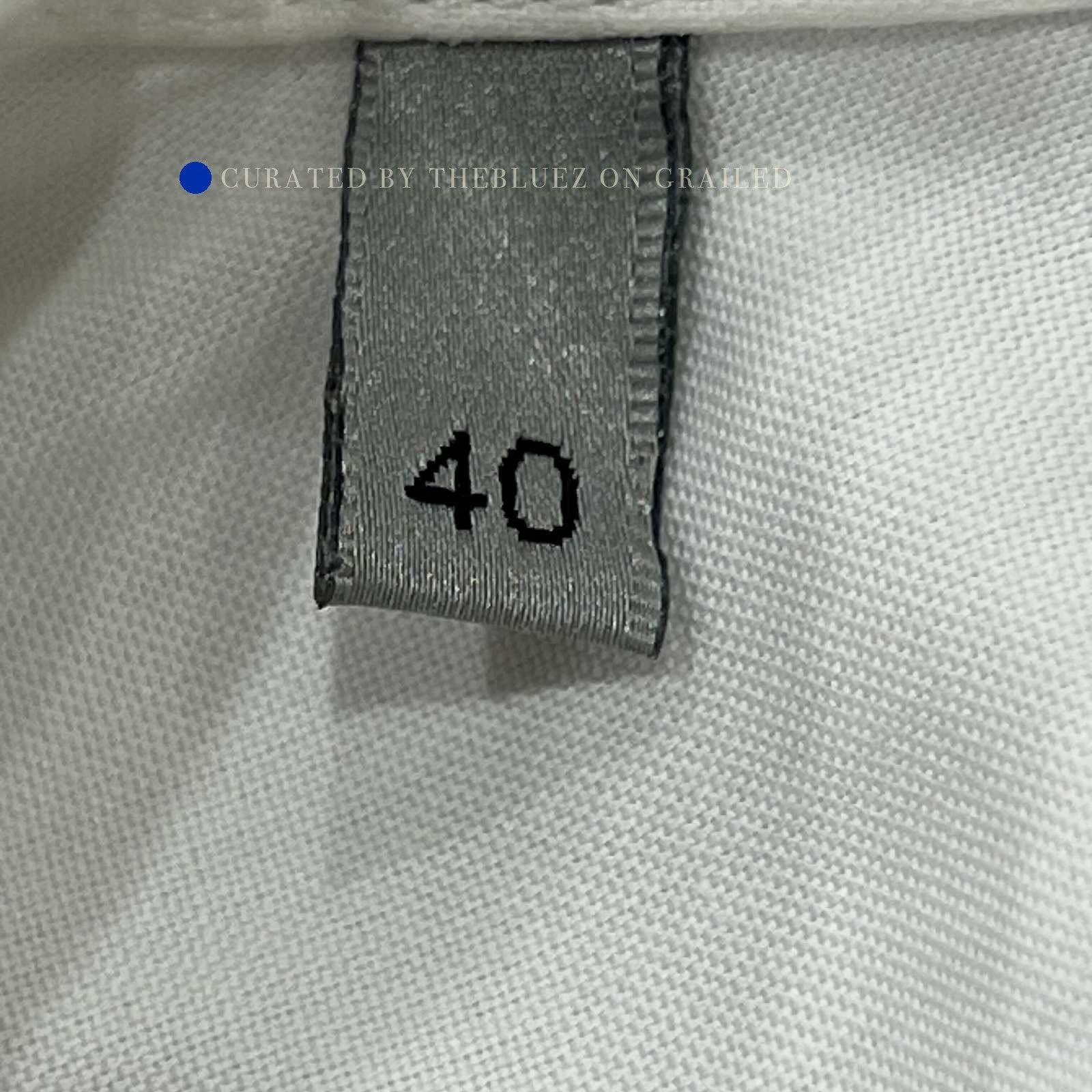 Dior Embroidered Logo Long Sleeve Shirt Size US XXS / EU 40 - 7 Thumbnail