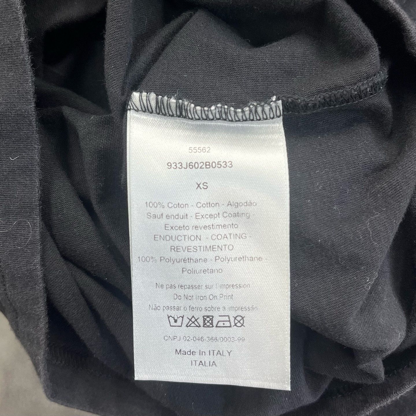 Dior Black Cherry Blossom T-Shirt Size US XS / EU 42 / 0 - 4 Thumbnail
