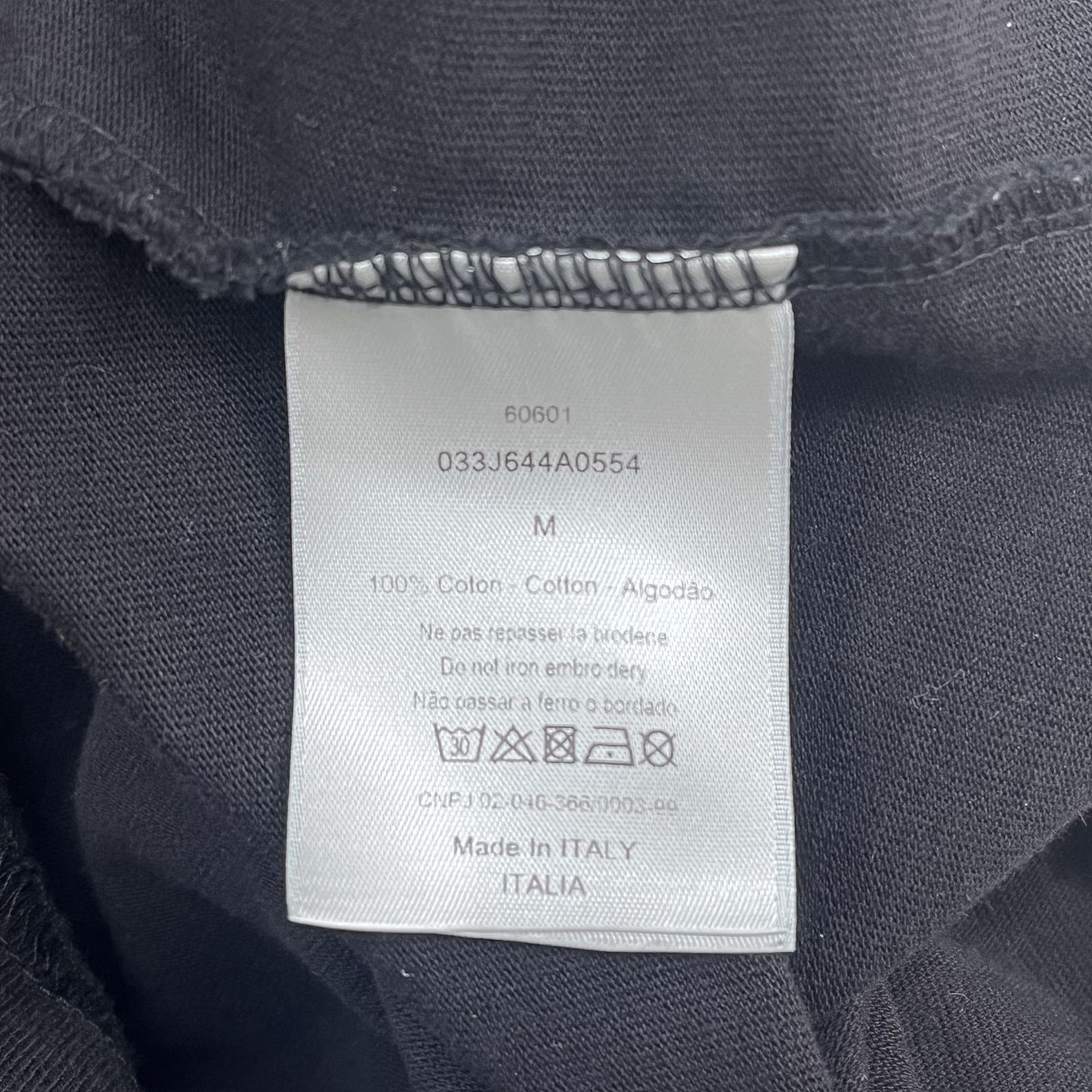 Dior Black Bee Embroidery Pocket Tee Size US M / EU 48-50 / 2 - 4 Thumbnail