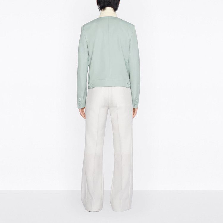 Dior Mint Green Wool Blazer Size US M / EU 48-50 / 2 - 9 Thumbnail