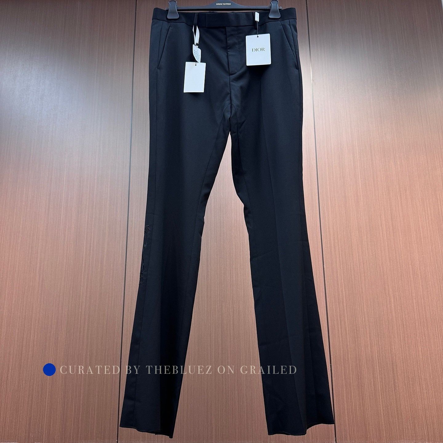 Dior Wool Pants in Black, Size 34 Size US 34 / EU 50 - 6 Thumbnail