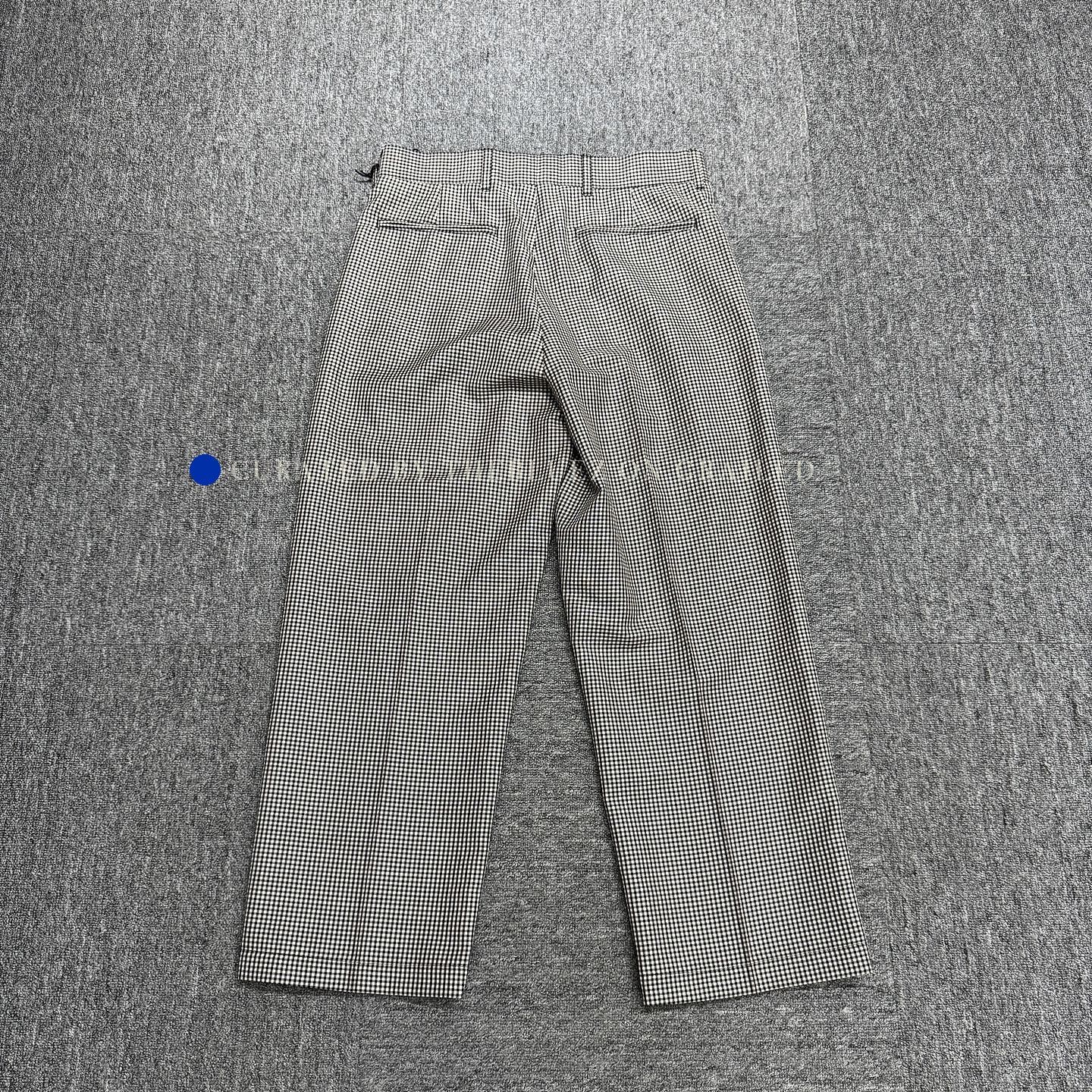 Dior Check Wool Trousers in Multi Colorway Size US 30 / EU 46 - 2 Thumbnail