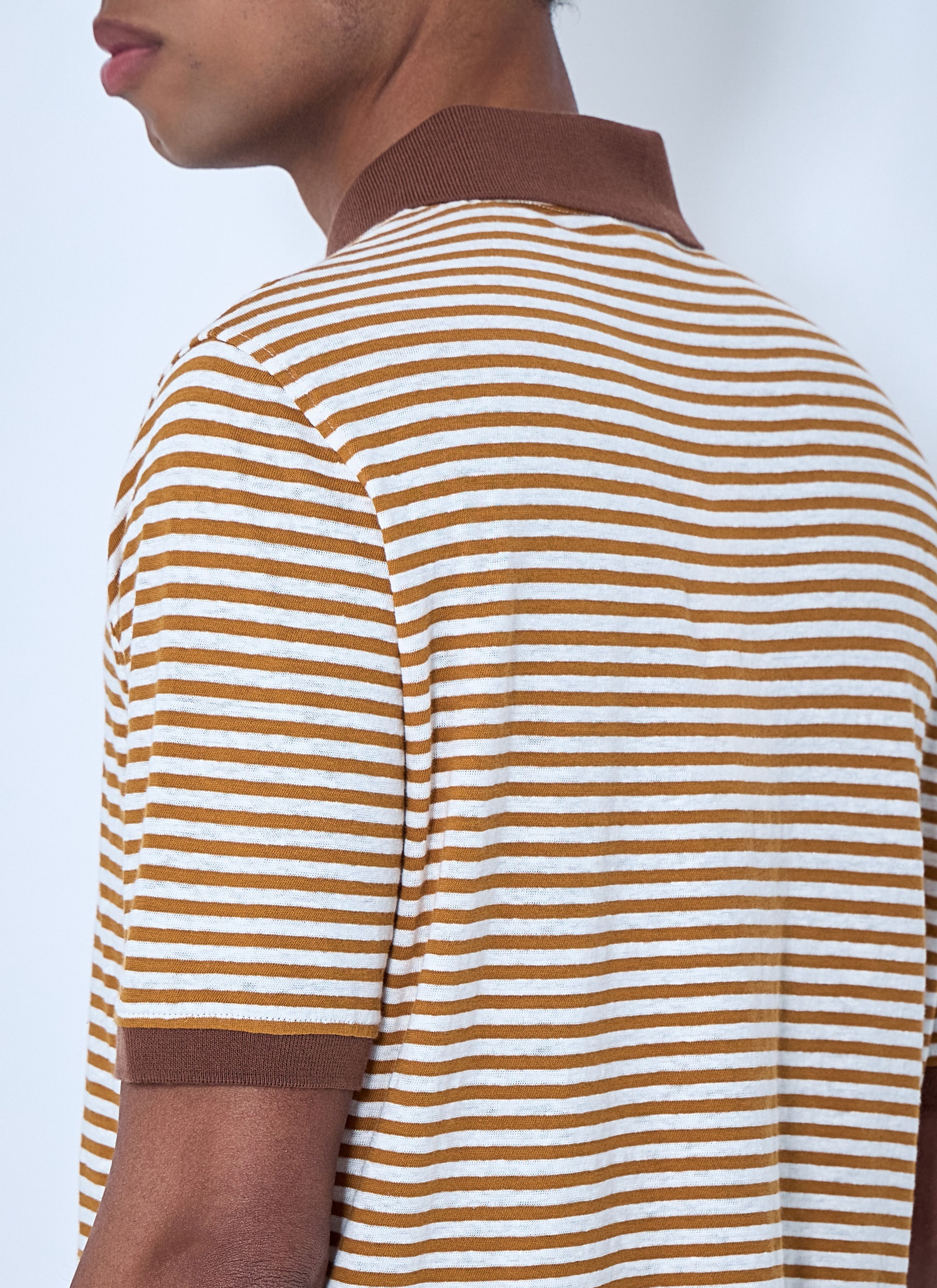 Marni Striped Polo Shirt Size US M / EU 48-50 / 2 - 6 Thumbnail