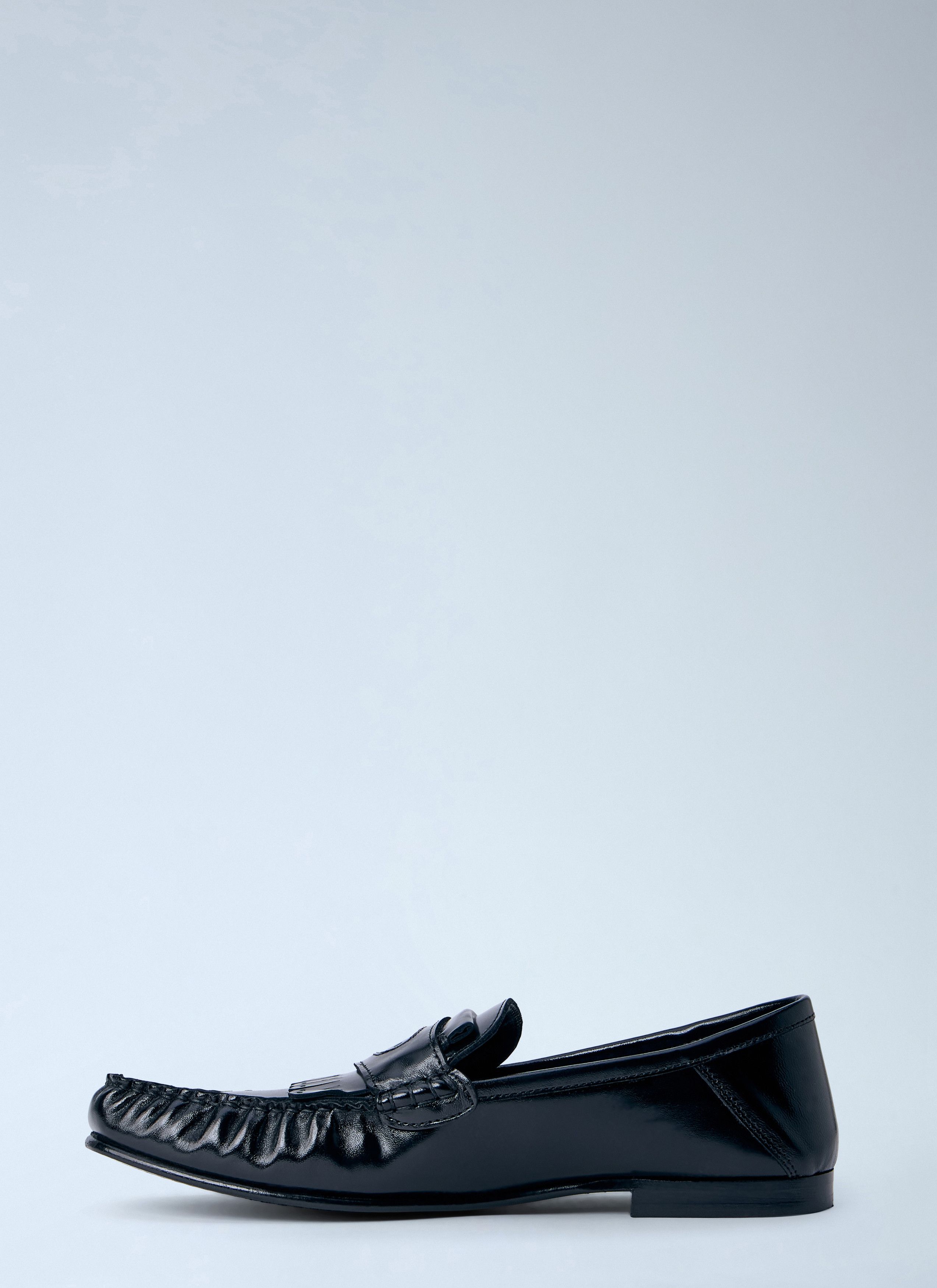 Marni Leather Penny Loafers Size US 12 / EU 45 - 4 Thumbnail