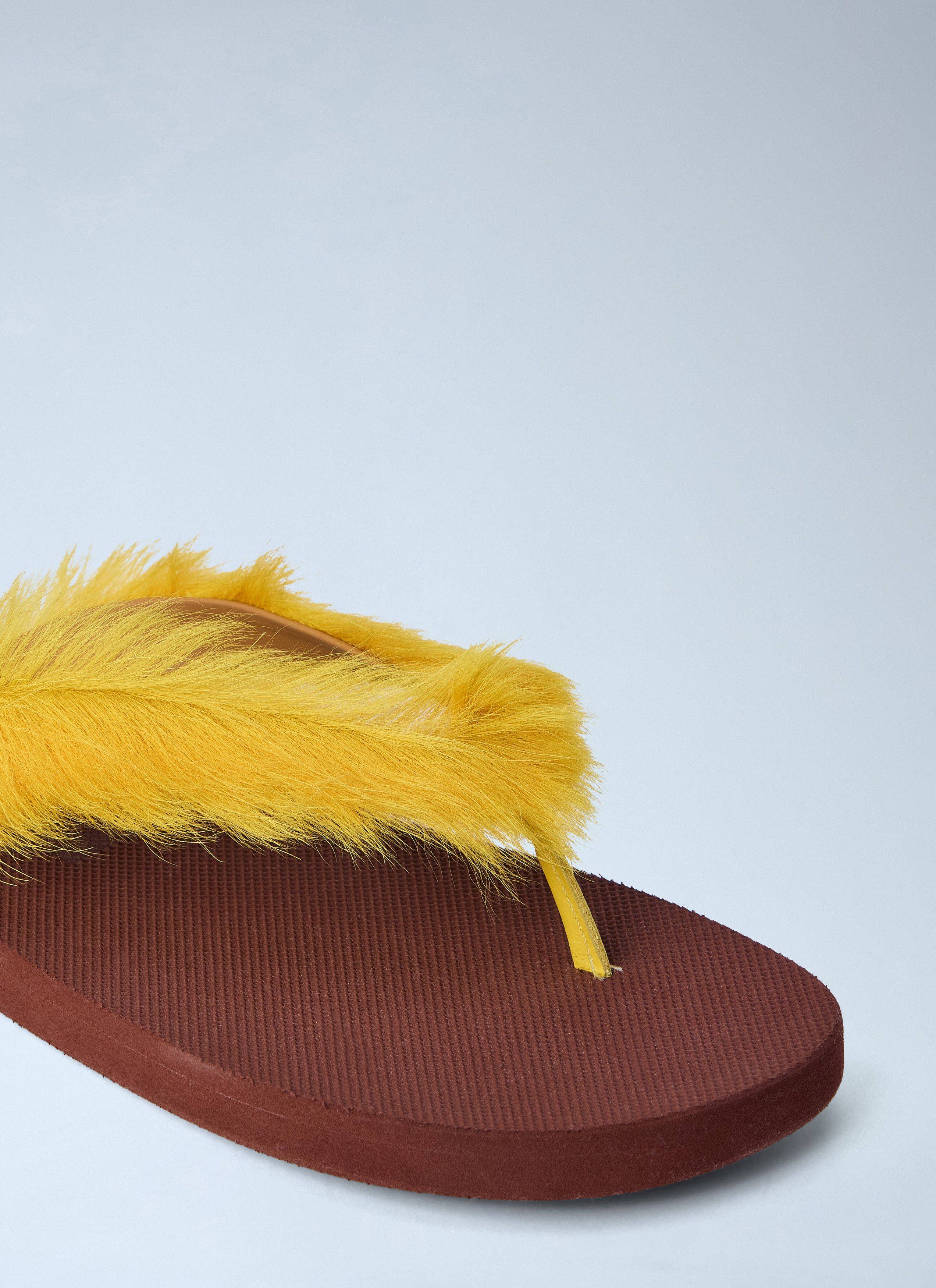 Marni Feather Embellished Sandals Size US 9 / EU 42 - 3 Thumbnail