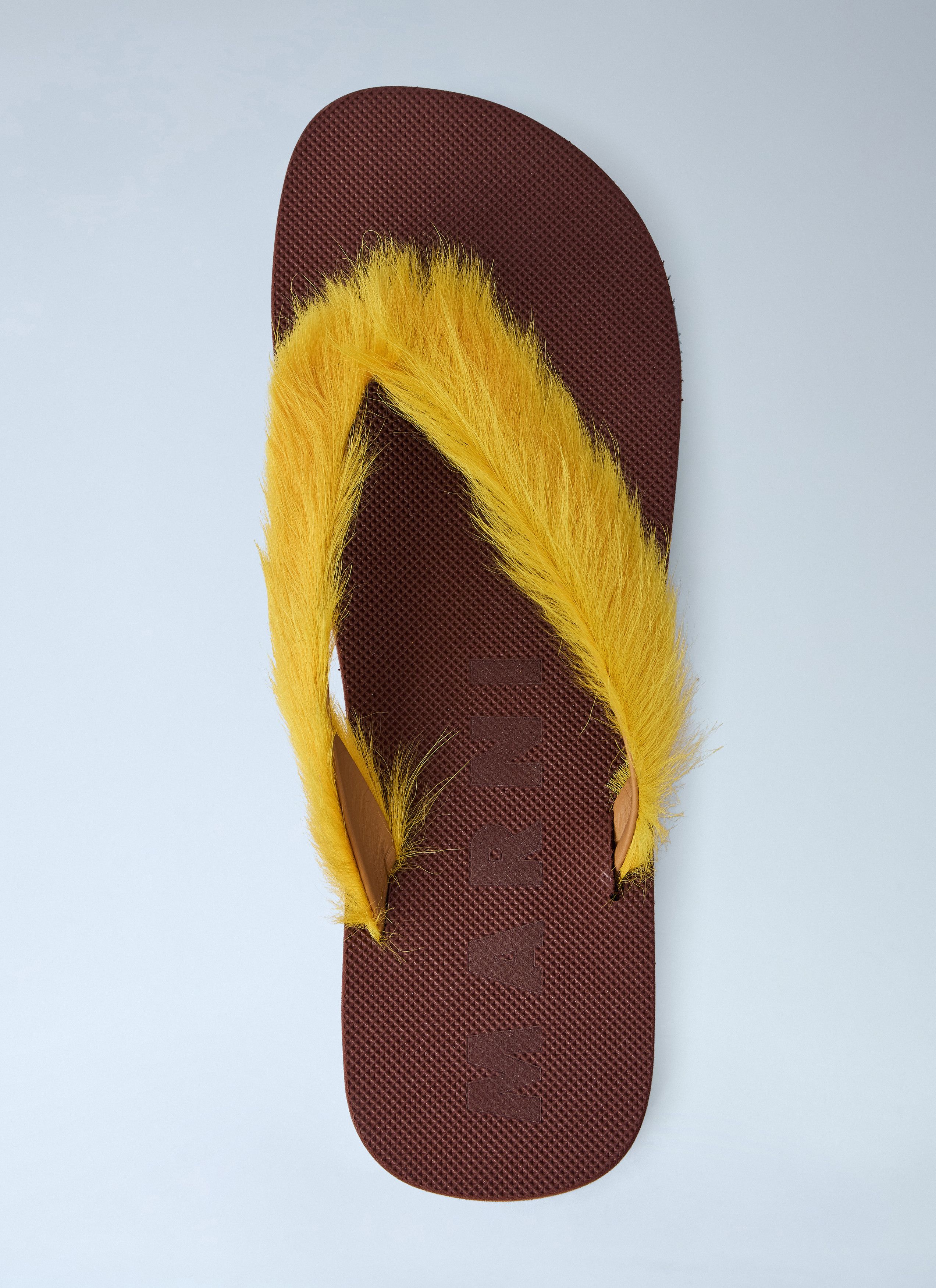 Marni Feather Embellished Sandals Size US 11 / EU 44 - 6 Thumbnail