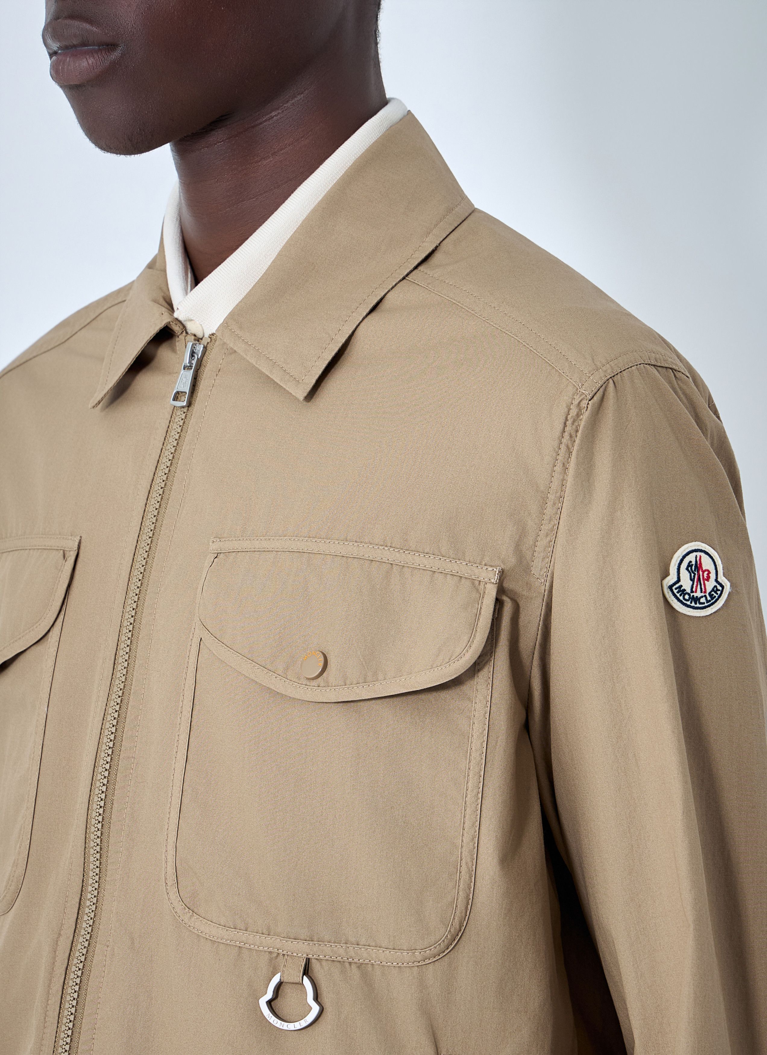 Moncler Cotton Zip Jacket Size US M / EU 48-50 / 2 - 5 Thumbnail