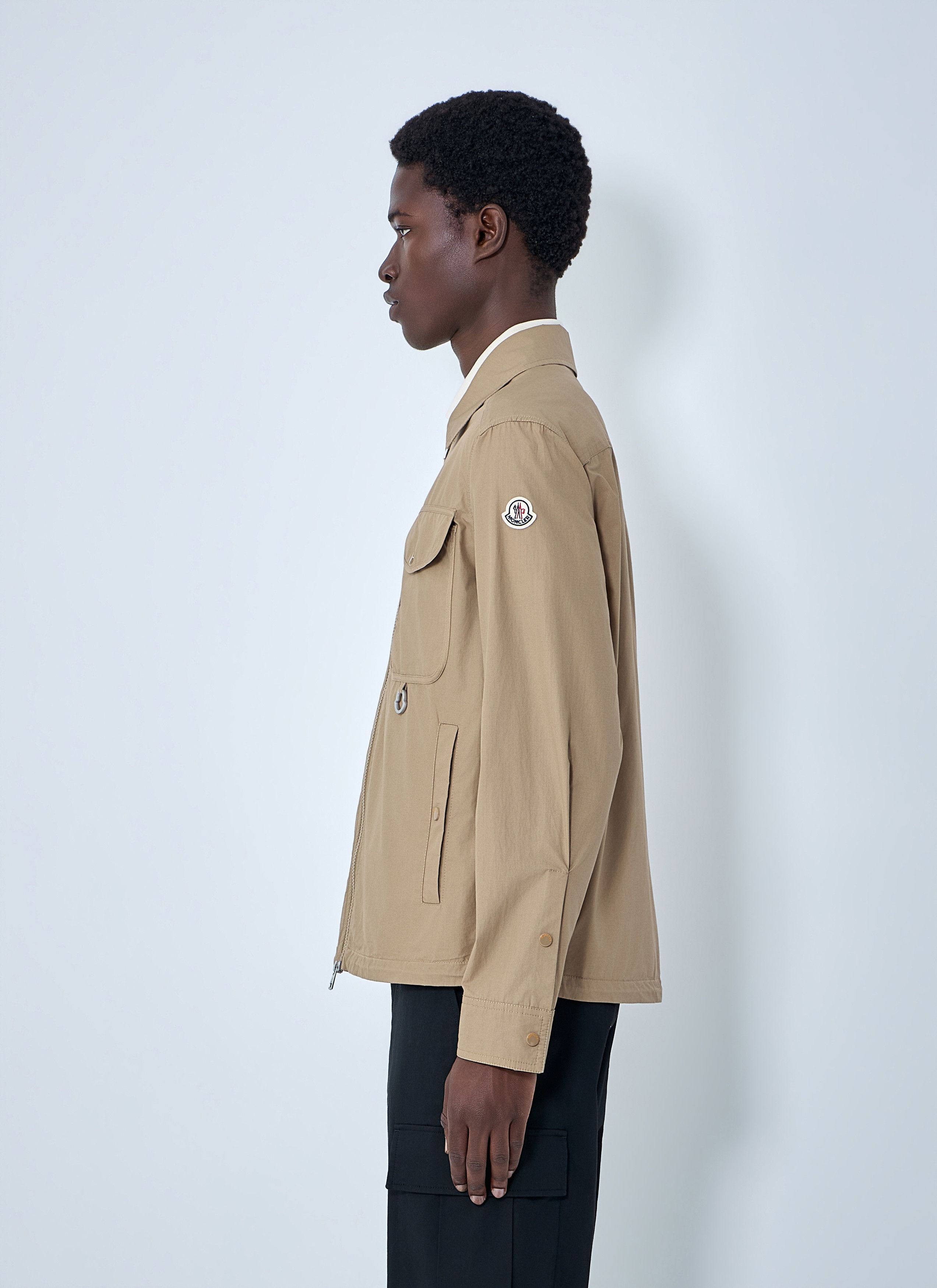 Moncler Cotton Zip Jacket Size US M / EU 48-50 / 2 - 3 Thumbnail