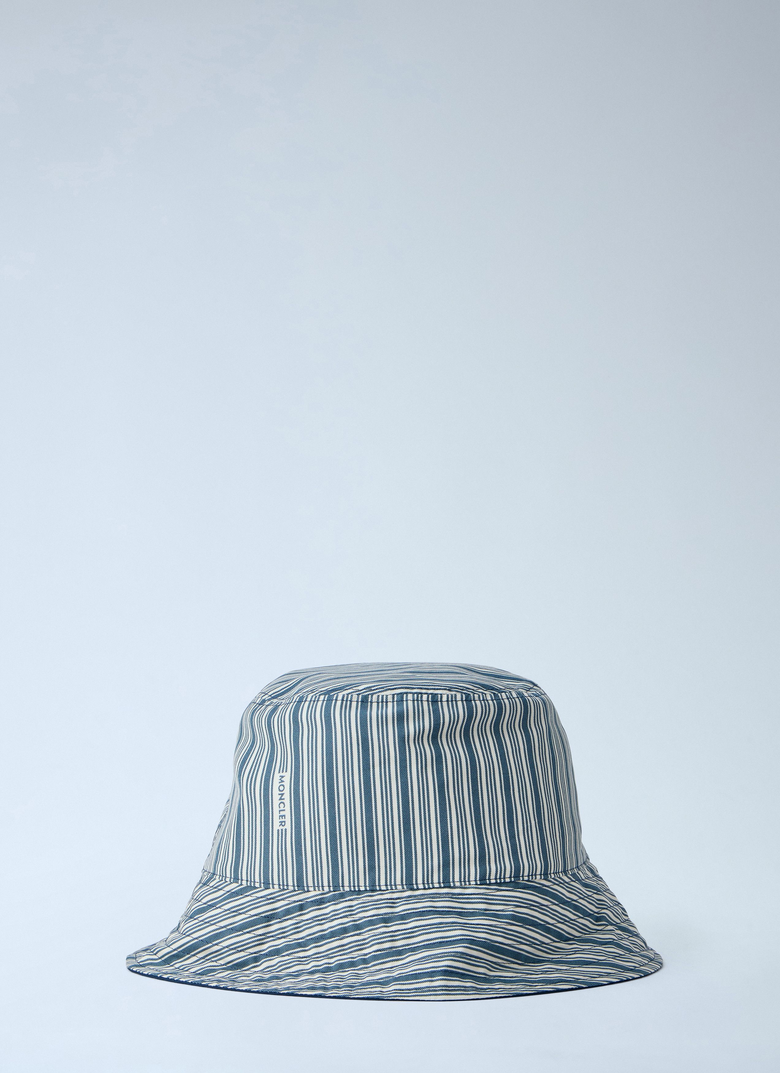Moncler Striped Bucket Hat Size ONE SIZE - 4 Thumbnail