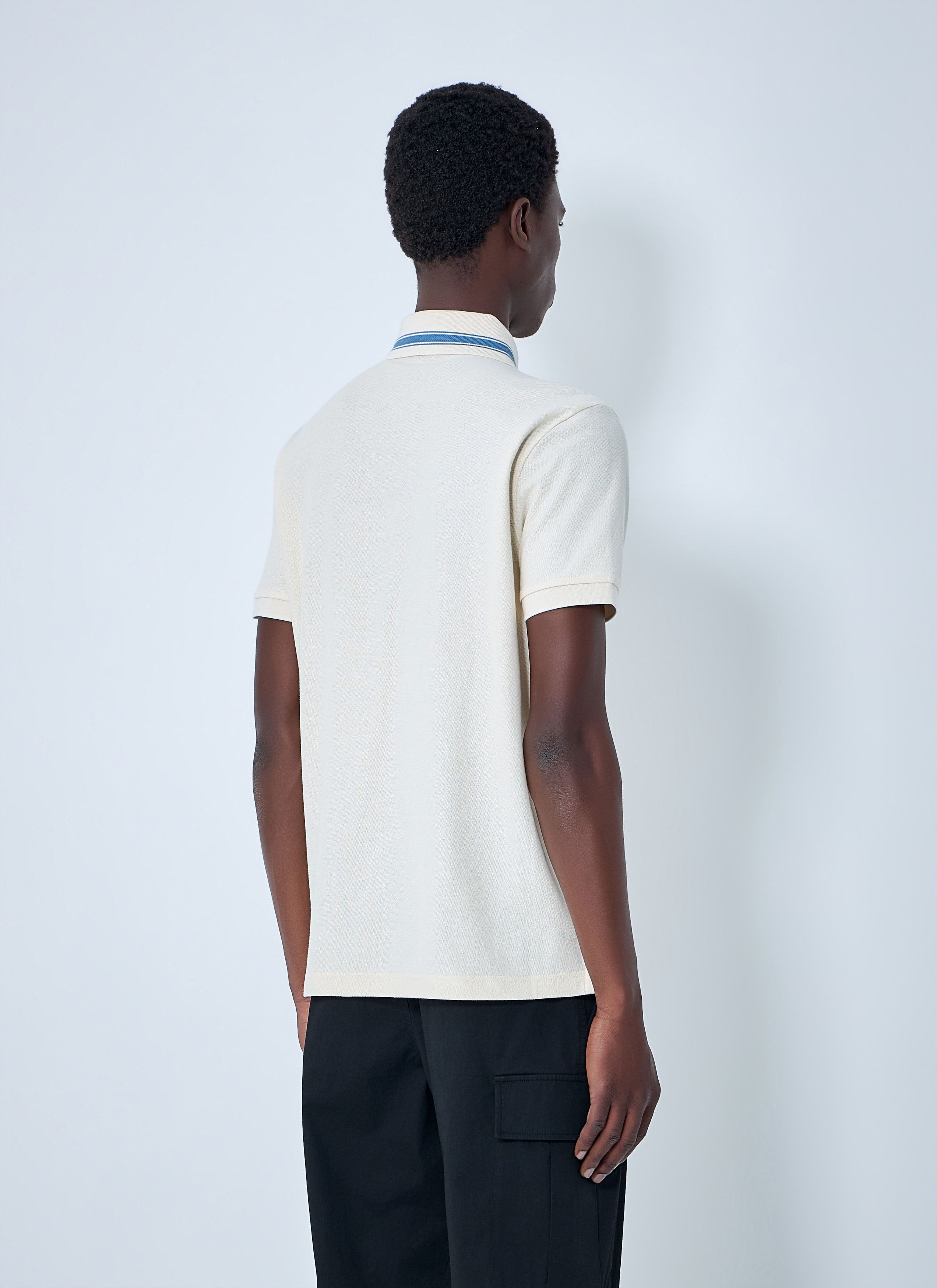 Moncler Polo Shirt with Contrast Collar Size US XL / EU 56 / 4 - 4 Thumbnail
