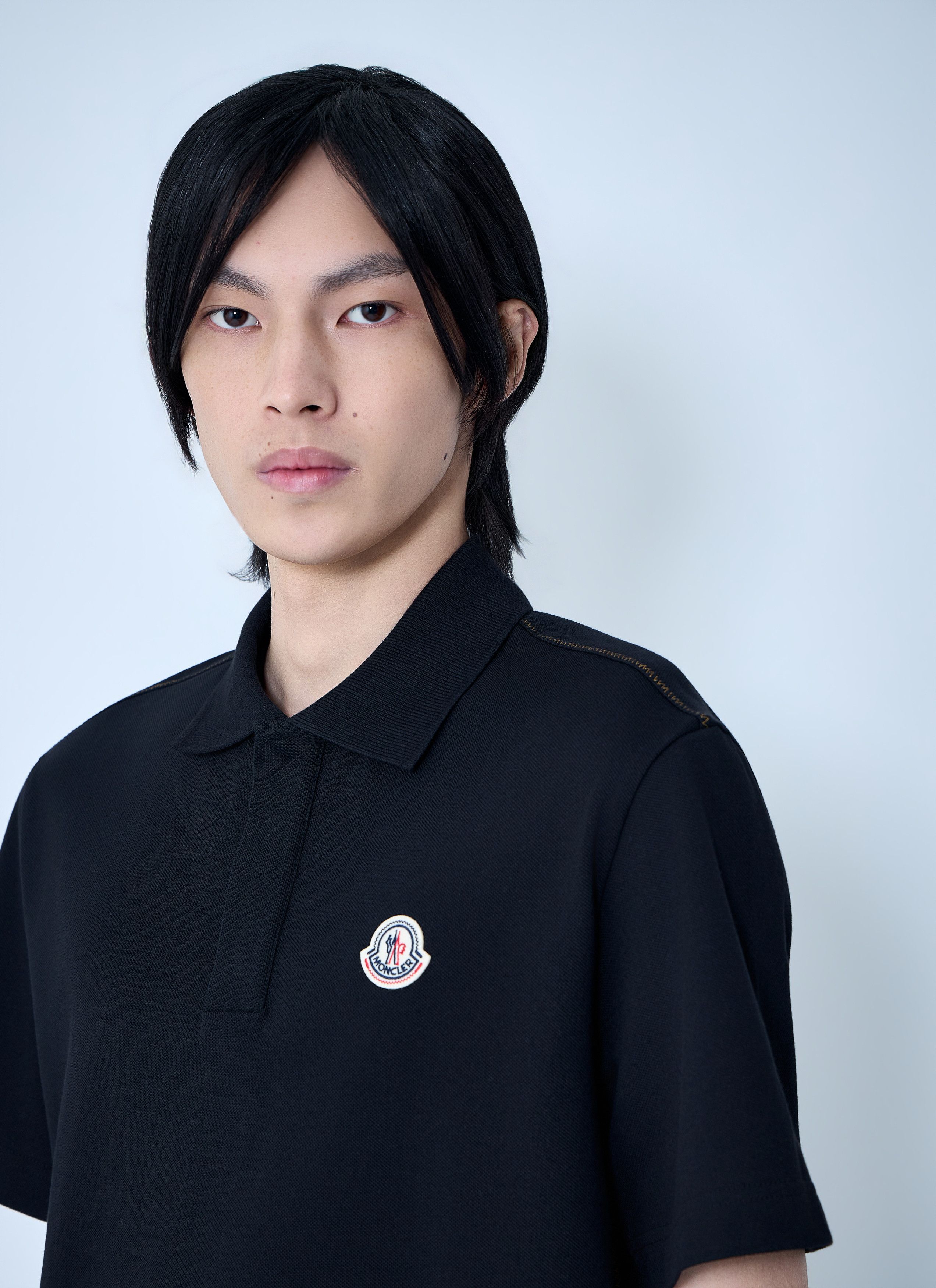Moncler Embroidered Logo Polo Shirt Size US S / EU 44-46 / 1 - 5 Thumbnail
