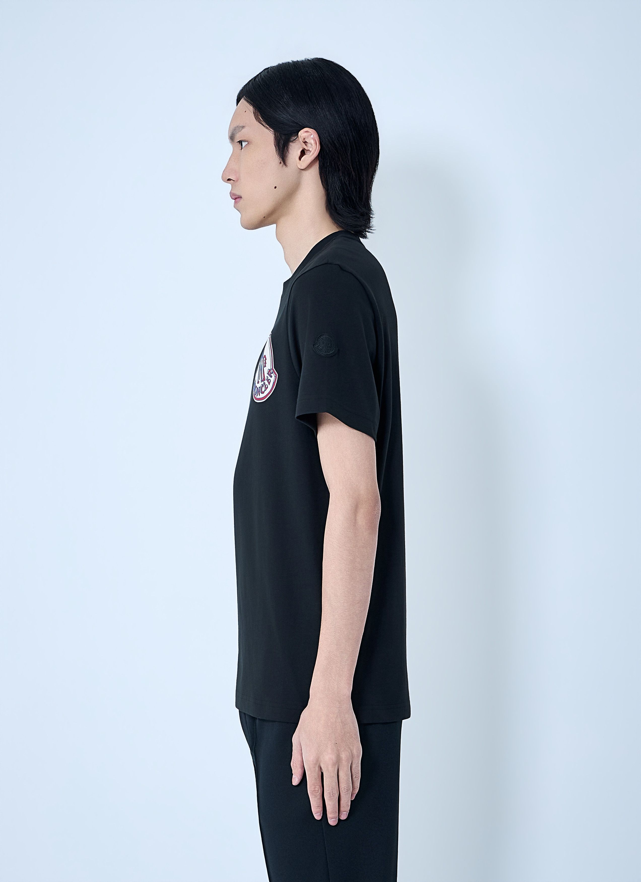Moncler Embroidered Logo T-Shirt Size US M / EU 48-50 / 2 - 3 Thumbnail