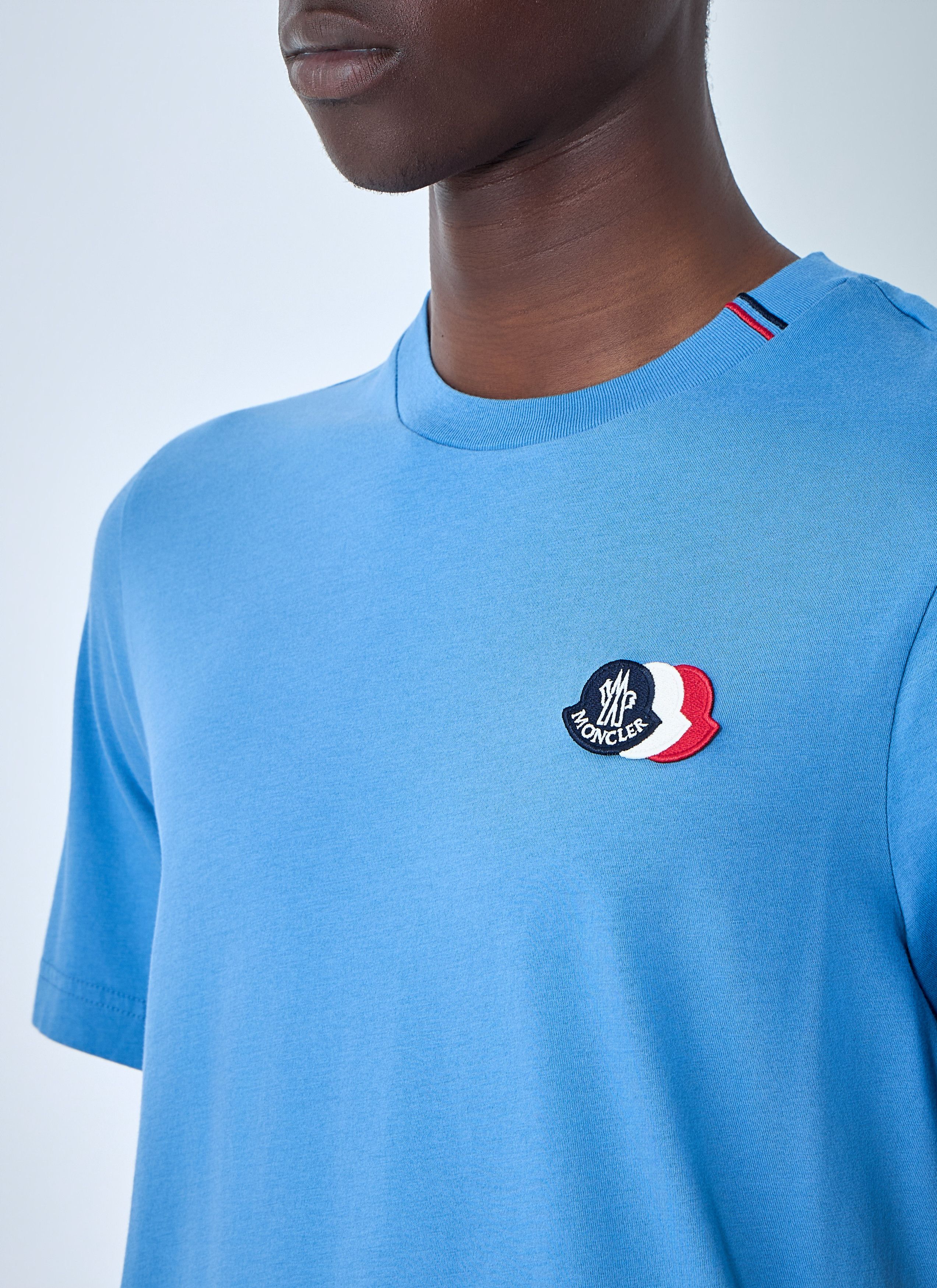 Moncler Cotton Logo T-Shirt Size US L / EU 52-54 / 3 - 5 Thumbnail