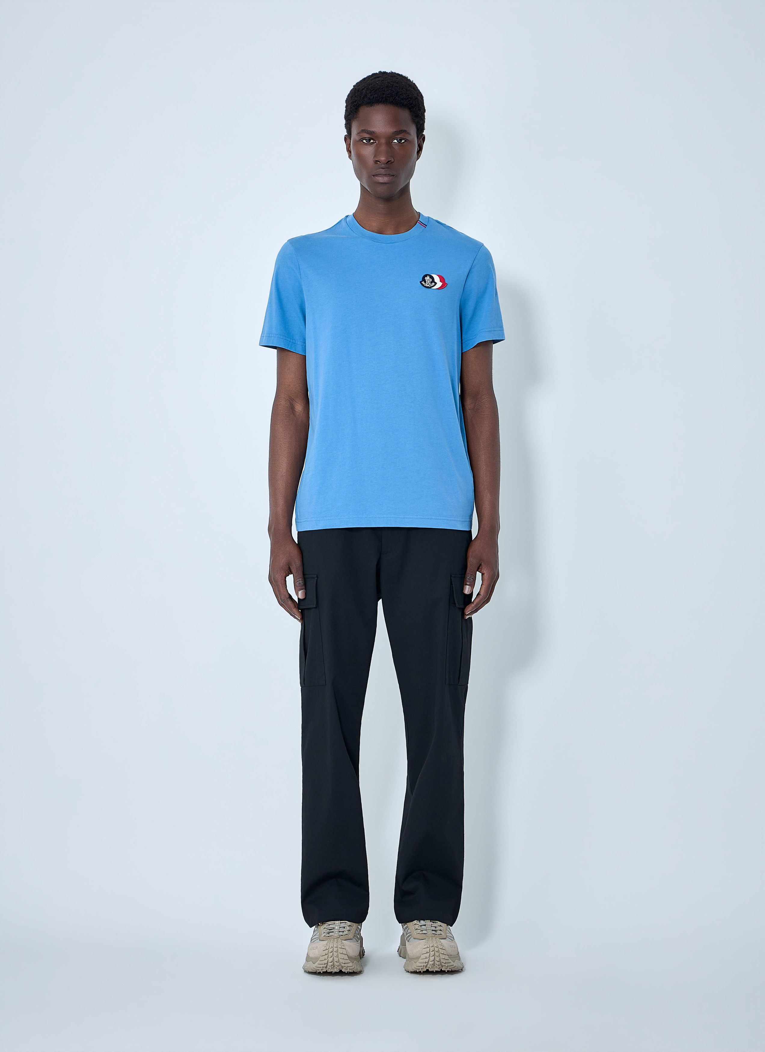 Moncler Cotton Logo T-Shirt Size US M / EU 48-50 / 2 - 2 Thumbnail