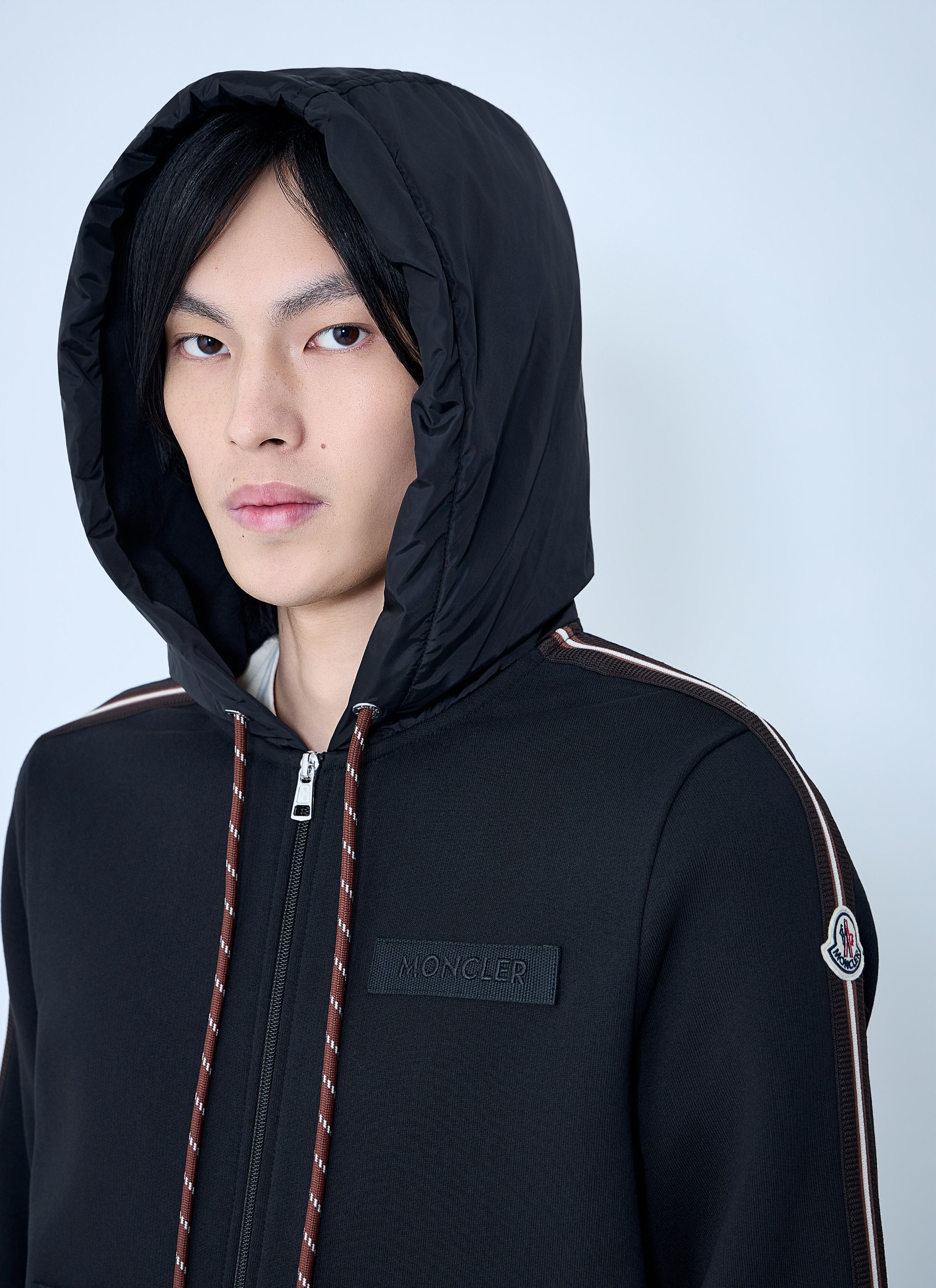 Moncler Zip-Up Hoodie with Logo Detail Size US L / EU 52-54 / 3 - 5 Thumbnail