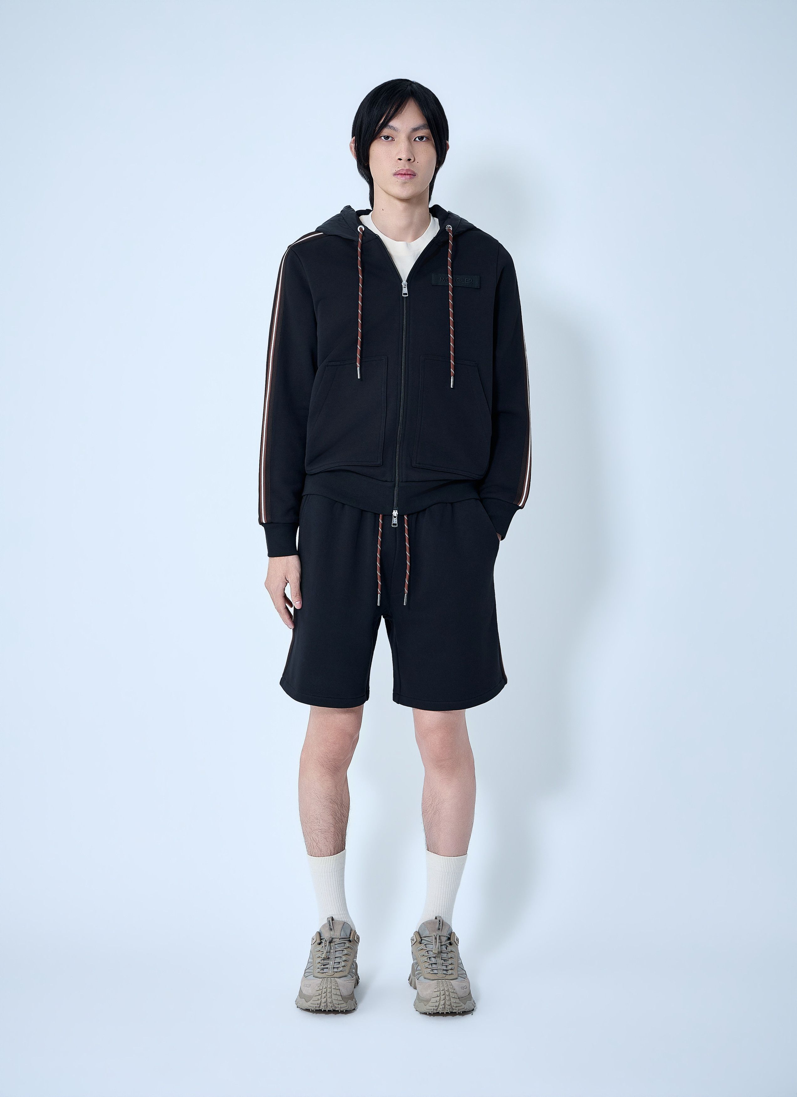 Moncler Zip-Up Hoodie with Logo Detail Size US L / EU 52-54 / 3 - 2 Thumbnail