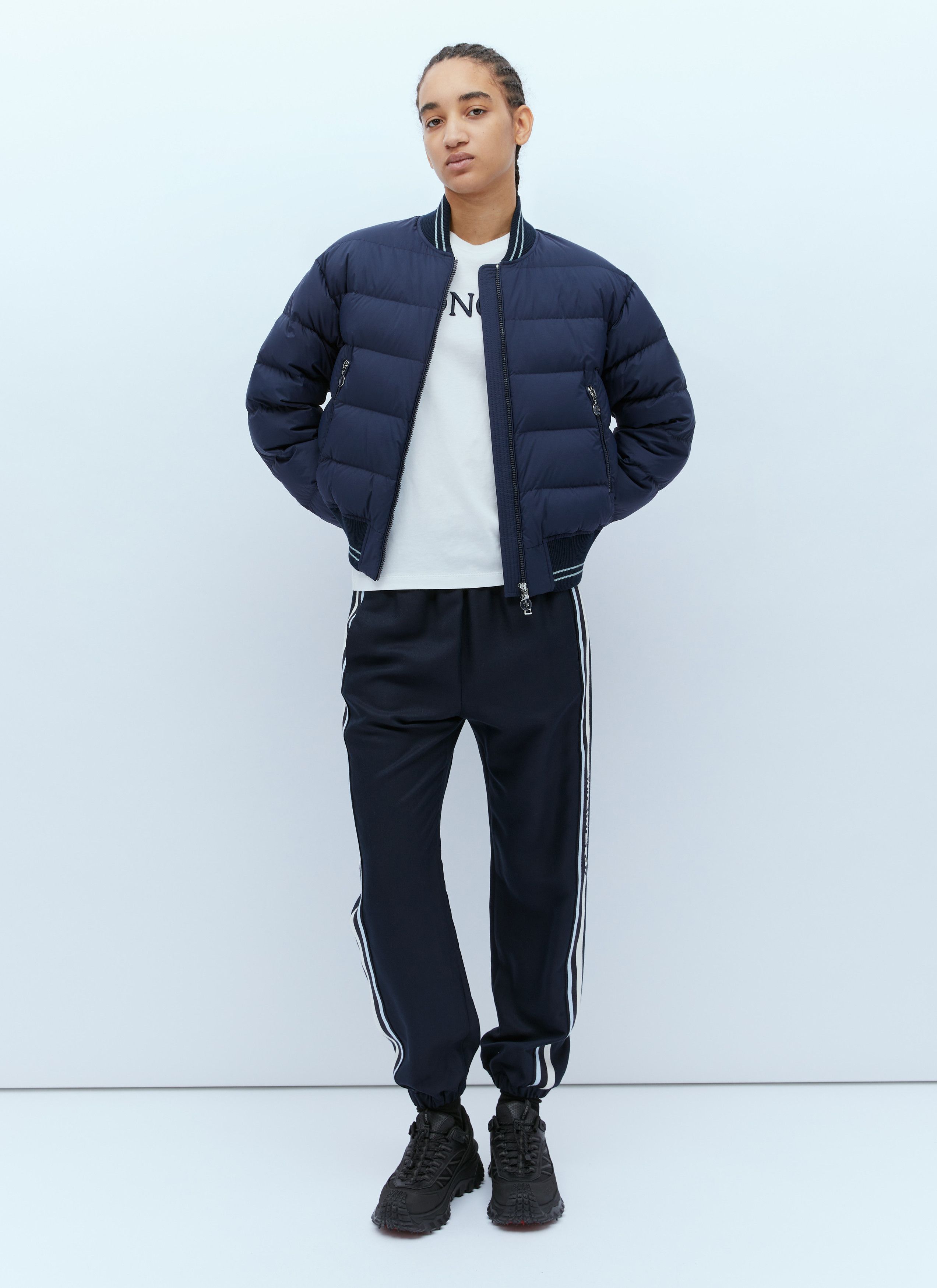 Moncler Logo Embroidery Track Pants Size 28" / US 6 / IT 42 - 3 Thumbnail