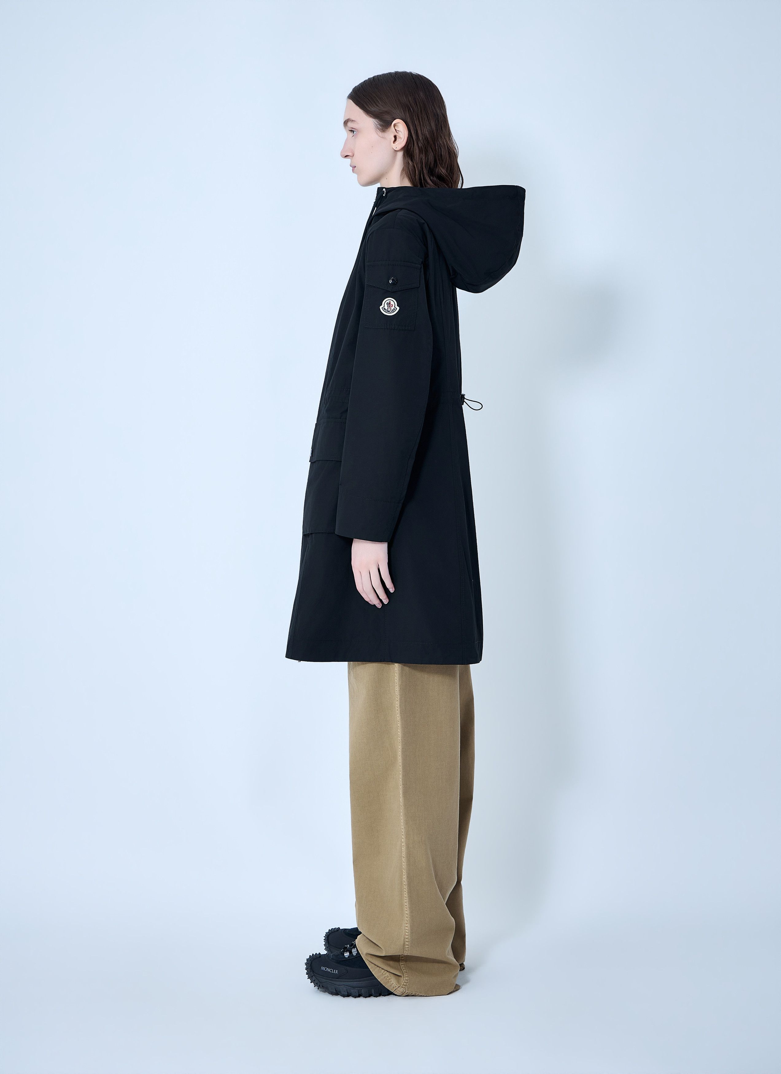 Moncler Laerte Long Parka Size XL / US 12-14 / IT 48-50 - 3 Thumbnail
