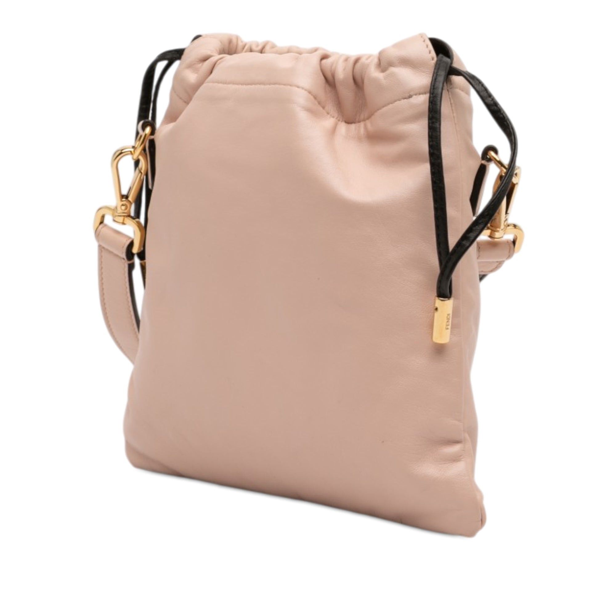 Fendi Small Calfskin Roma Drawstring Crossbody Size ONE SIZE - 2 Thumbnail
