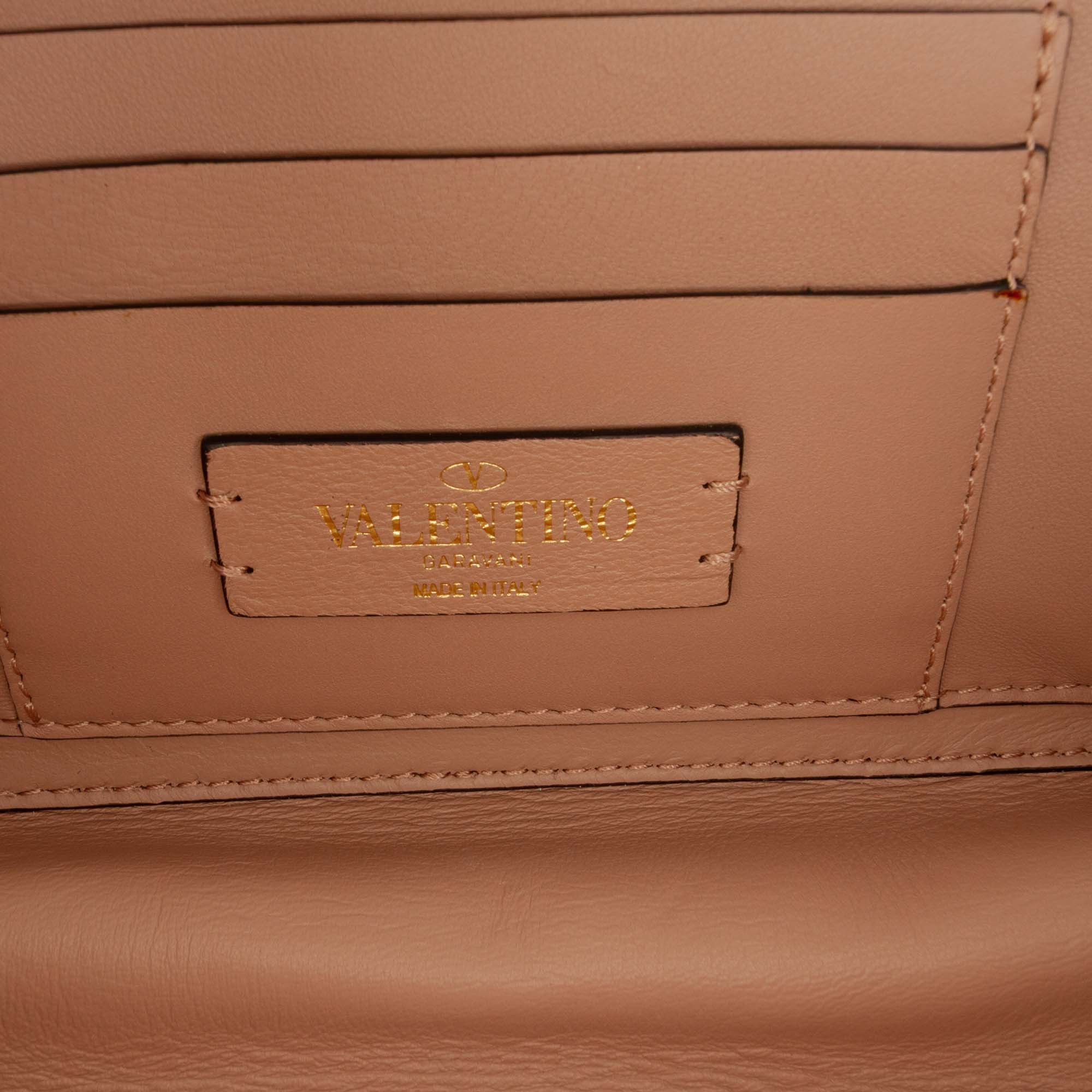Valentino Calfskin Roman Stud Box Clutch on Strap Size ONE SIZE - 5 Thumbnail