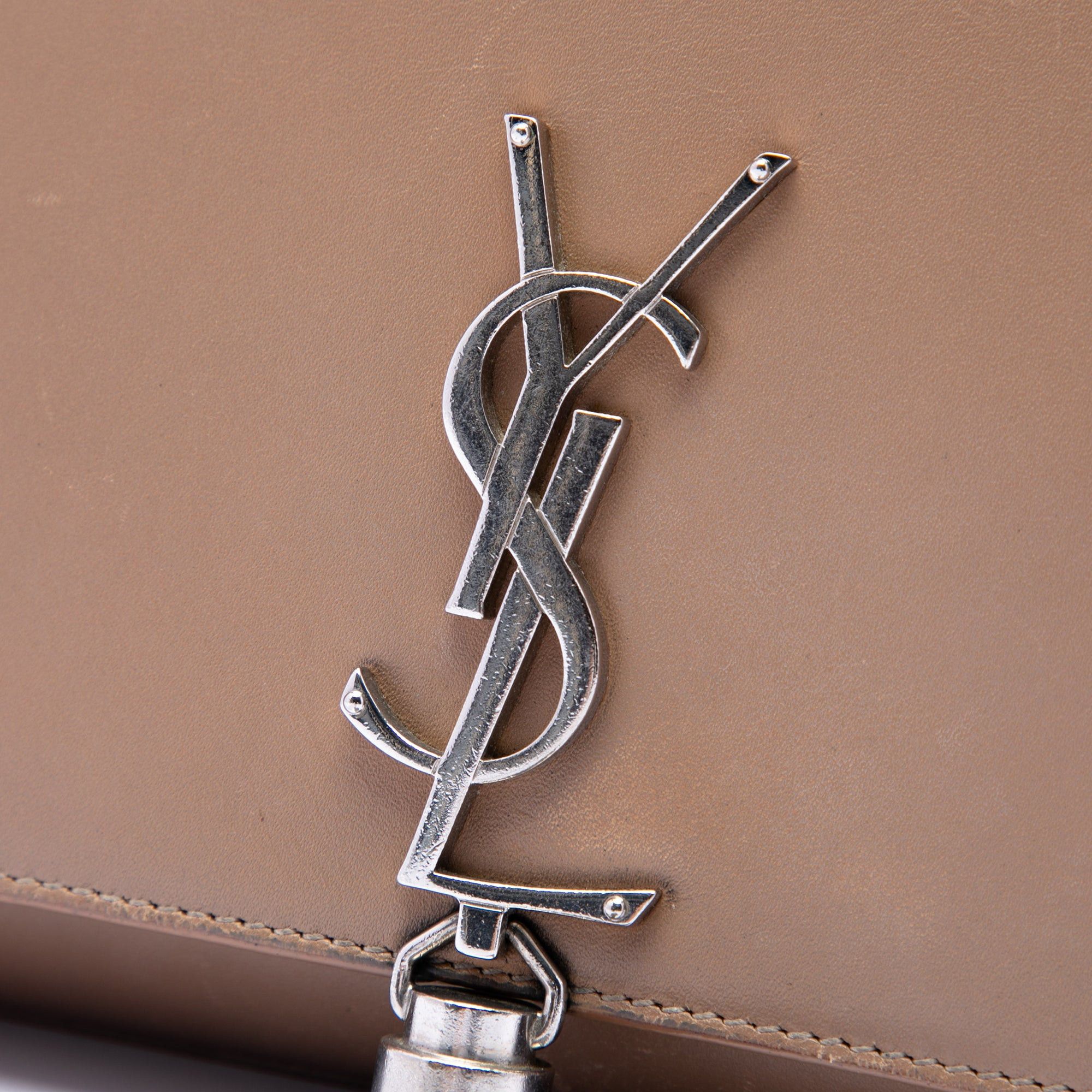 Saint Laurent Paris Medium Smooth Calfskin Classic Monogram Kate Tassel Crossbody Size ONE SIZE - 5 Thumbnail