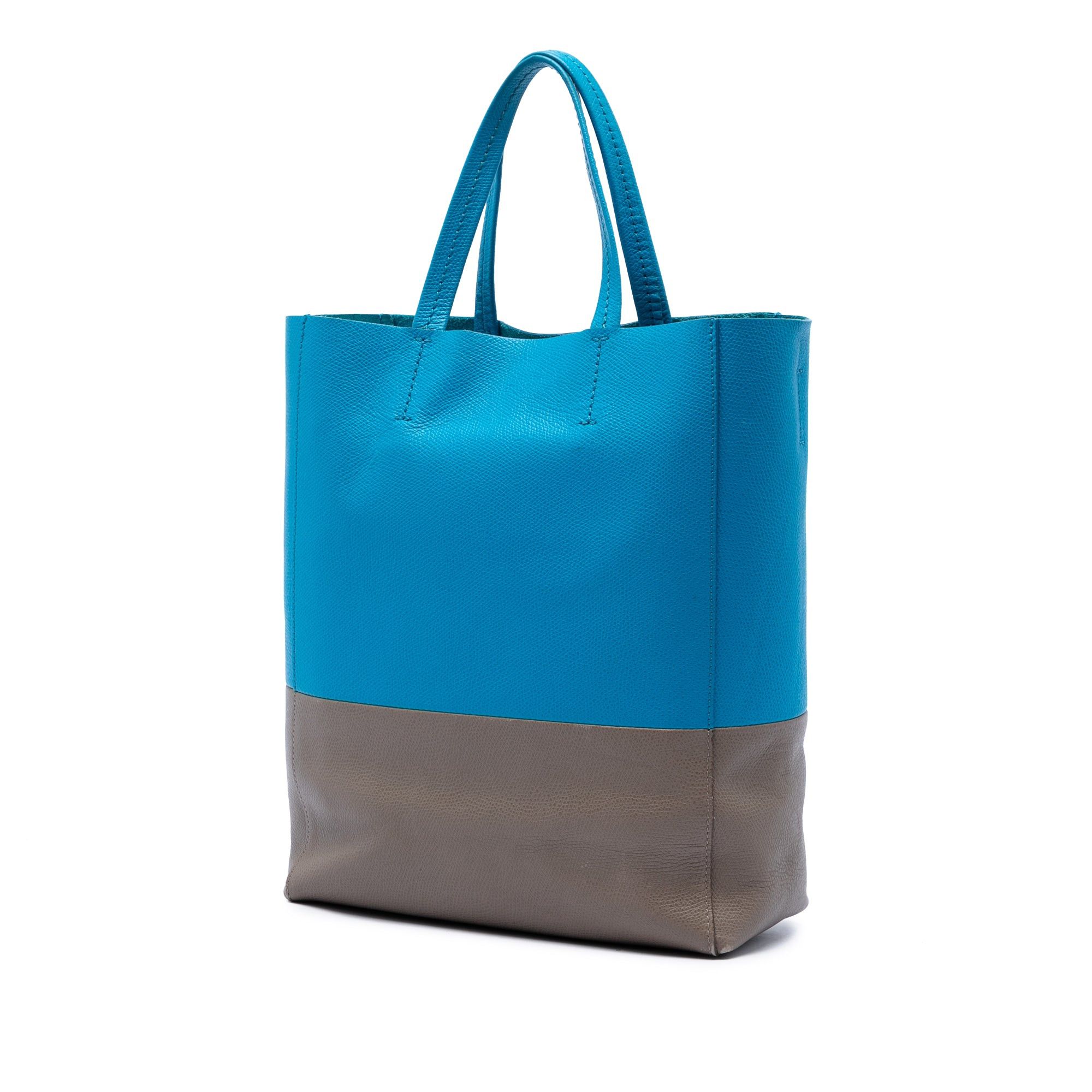 Celine Small Bicolor Grained Calfskin Vertical Cabas Tote Size ONE SIZE - 2 Thumbnail
