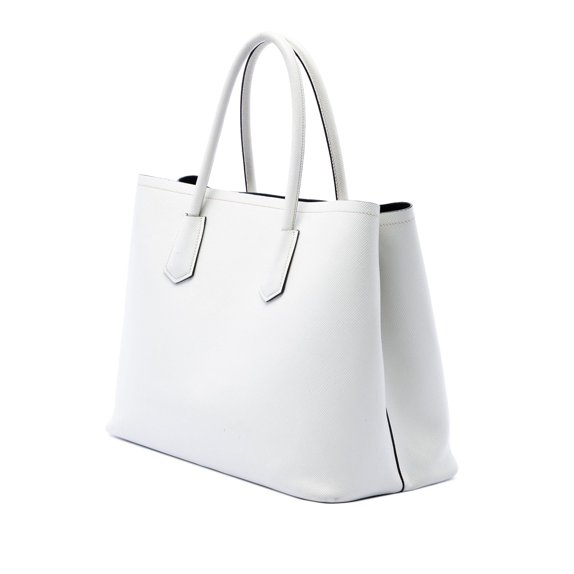 Prada Medium Saffiano Cuir Double Satchel Size ONE SIZE - 2 Thumbnail