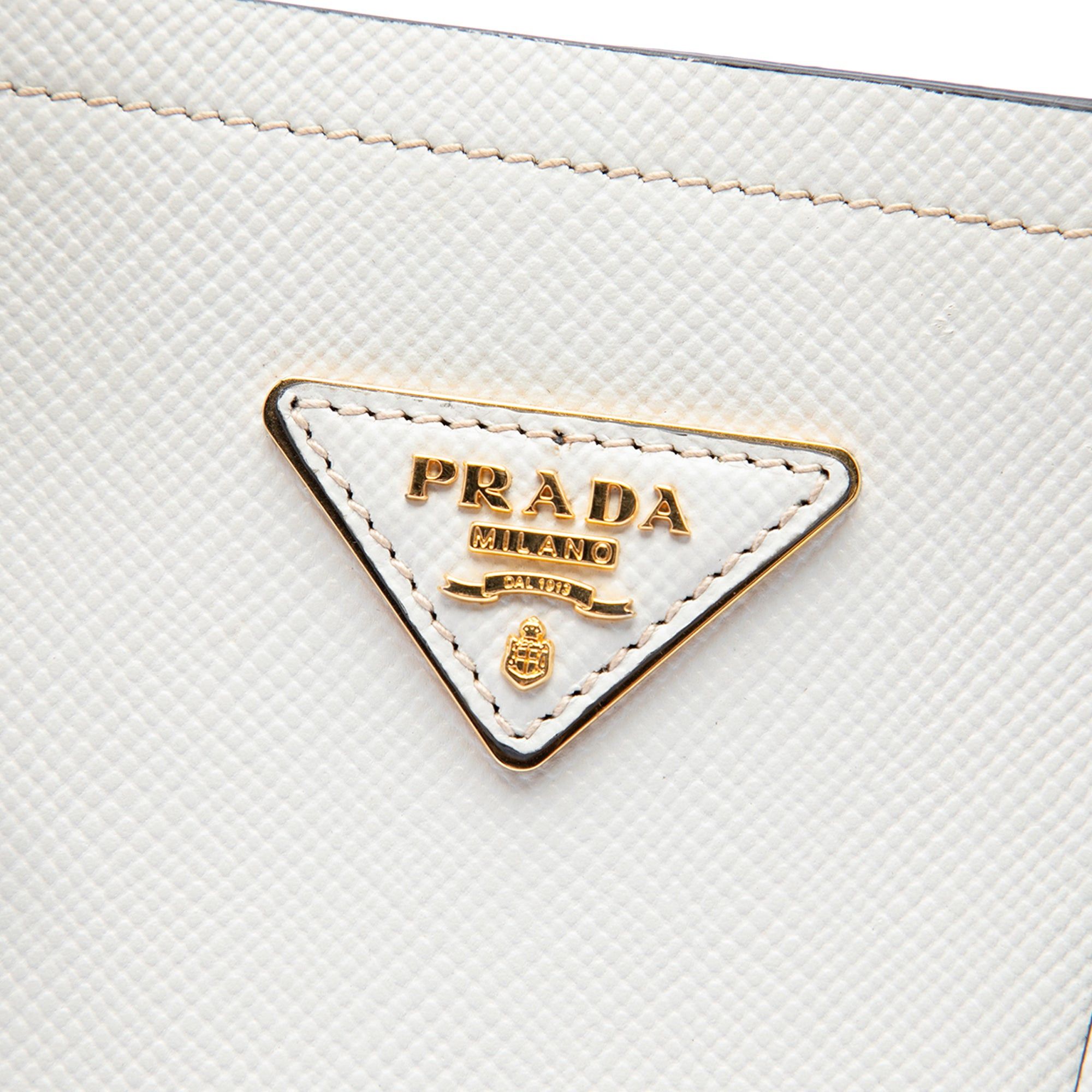 Prada Medium Saffiano Cuir Double Satchel Size ONE SIZE - 5 Thumbnail