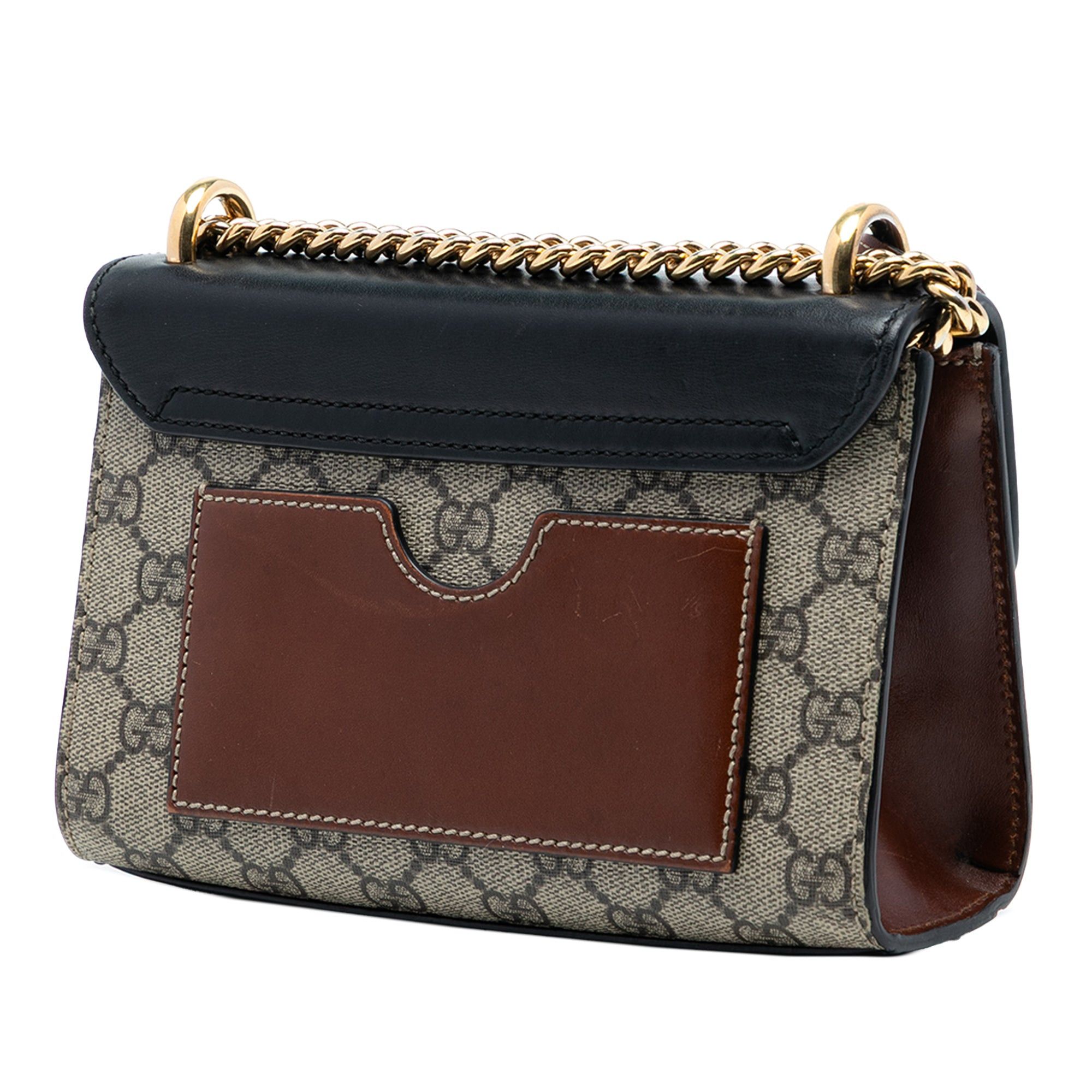 Gucci Small GG Supreme Padlock Crossbody Size ONE SIZE - 2 Thumbnail