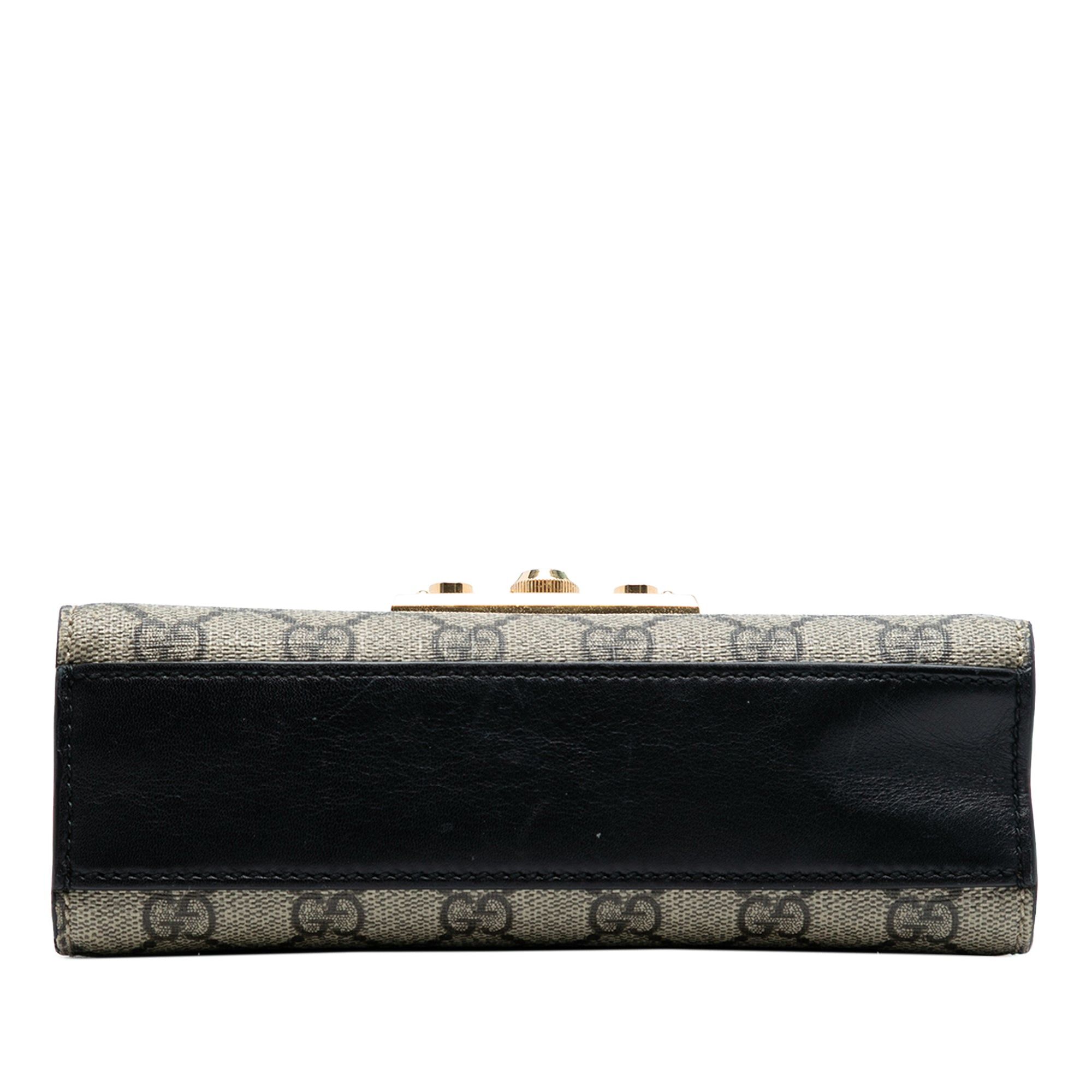 Gucci Small GG Supreme Padlock Crossbody Size ONE SIZE - 3 Thumbnail