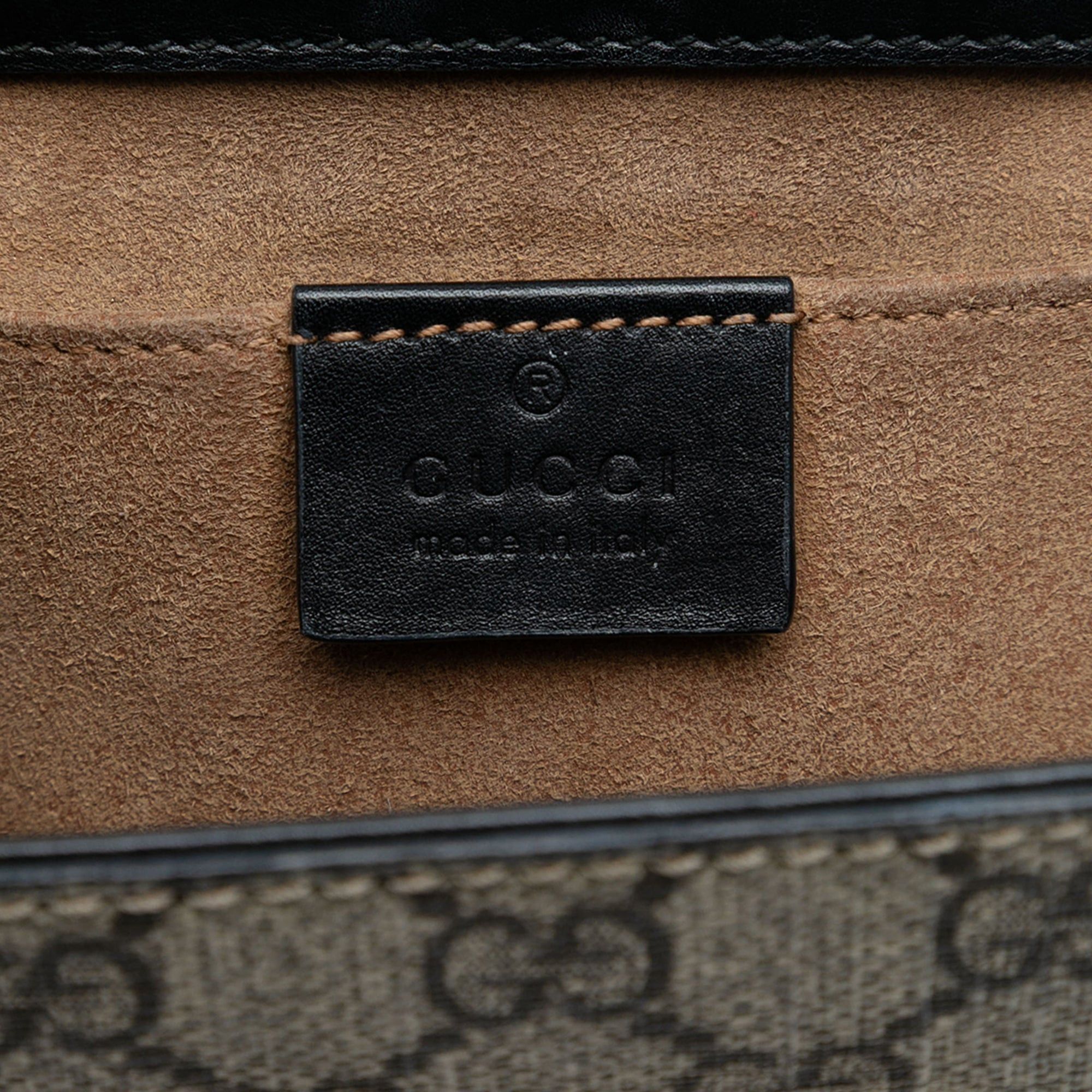 Gucci Small GG Supreme Padlock Crossbody Size ONE SIZE - 5 Thumbnail