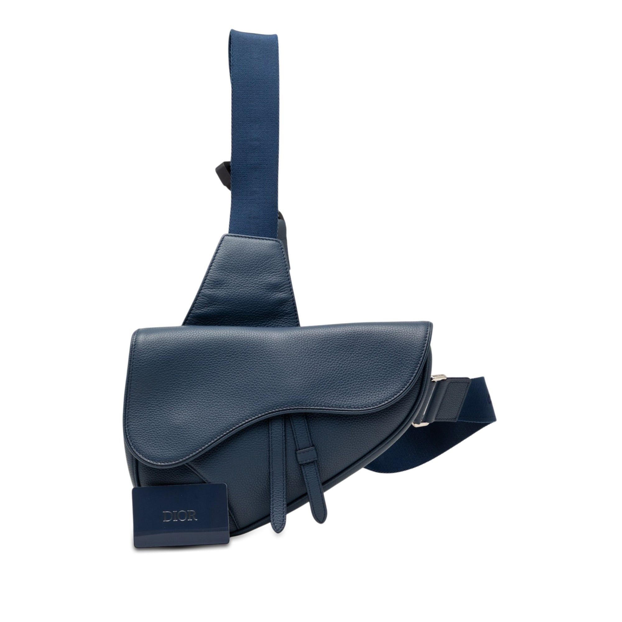 Dior Grained Calfskin Saddle Crossbody Size ONE SIZE - 8 Thumbnail