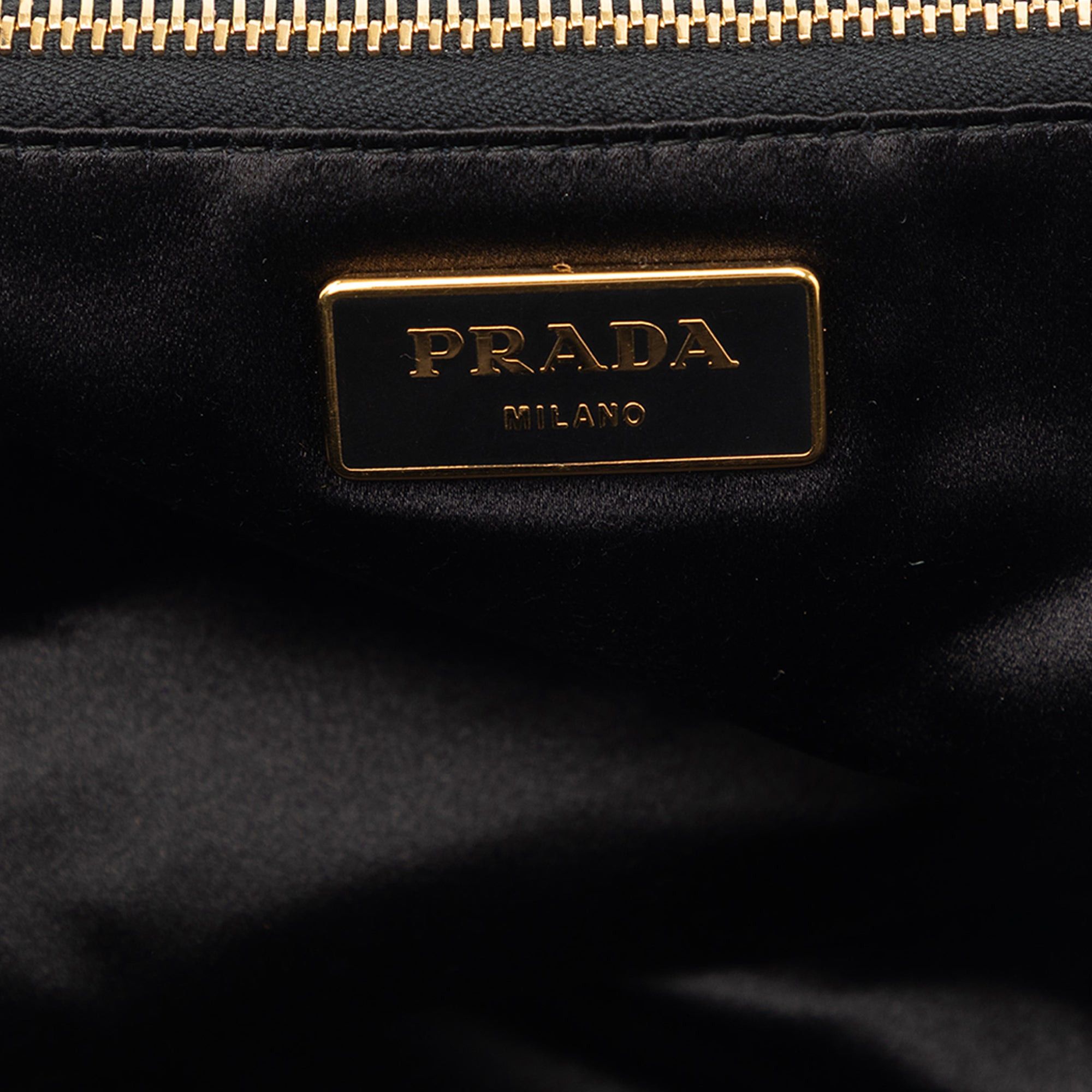 Prada Satin Sequin Stripes Tote Size ONE SIZE - 5 Thumbnail