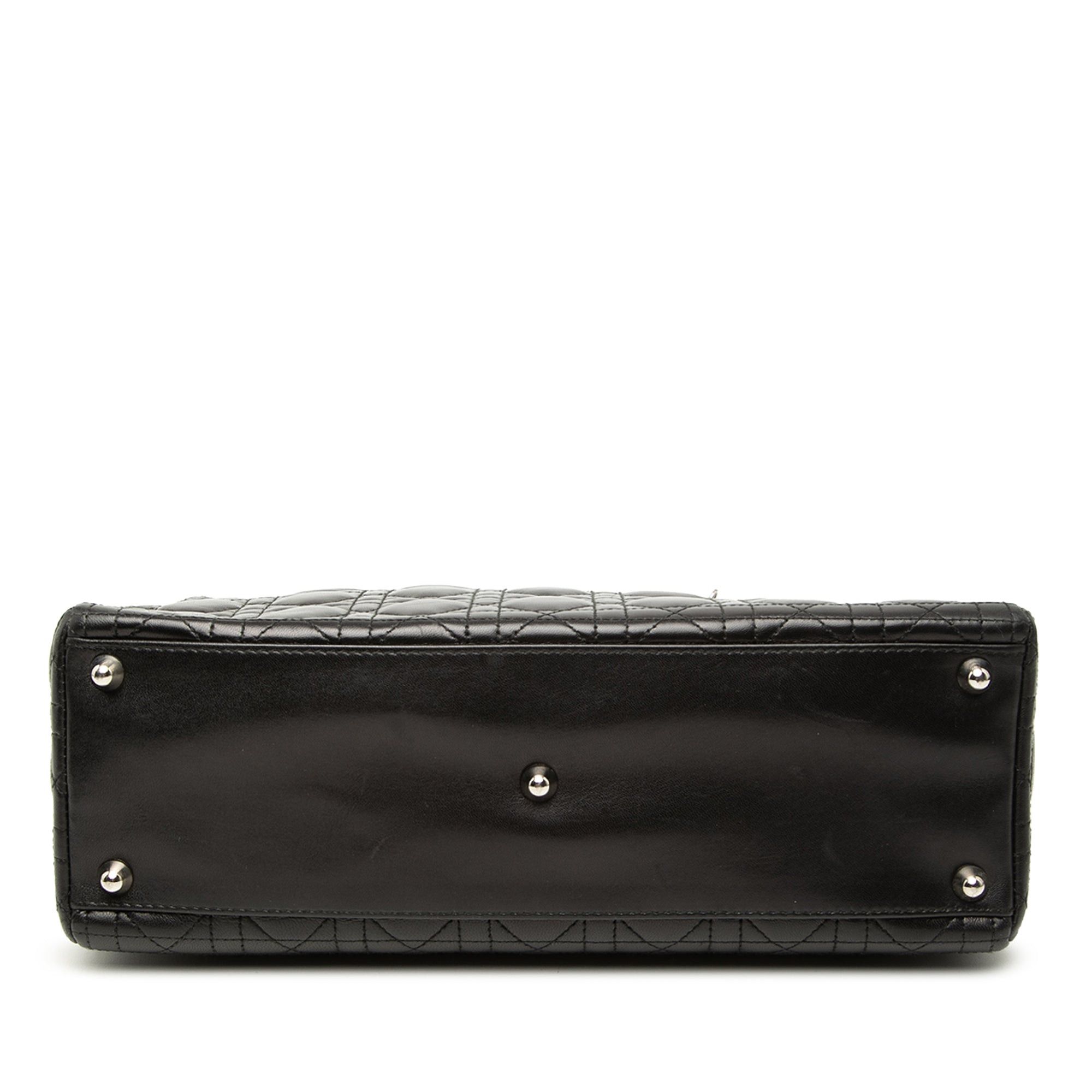 Dior Large Lambskin Cannage Lady Dior Size ONE SIZE - 3 Thumbnail