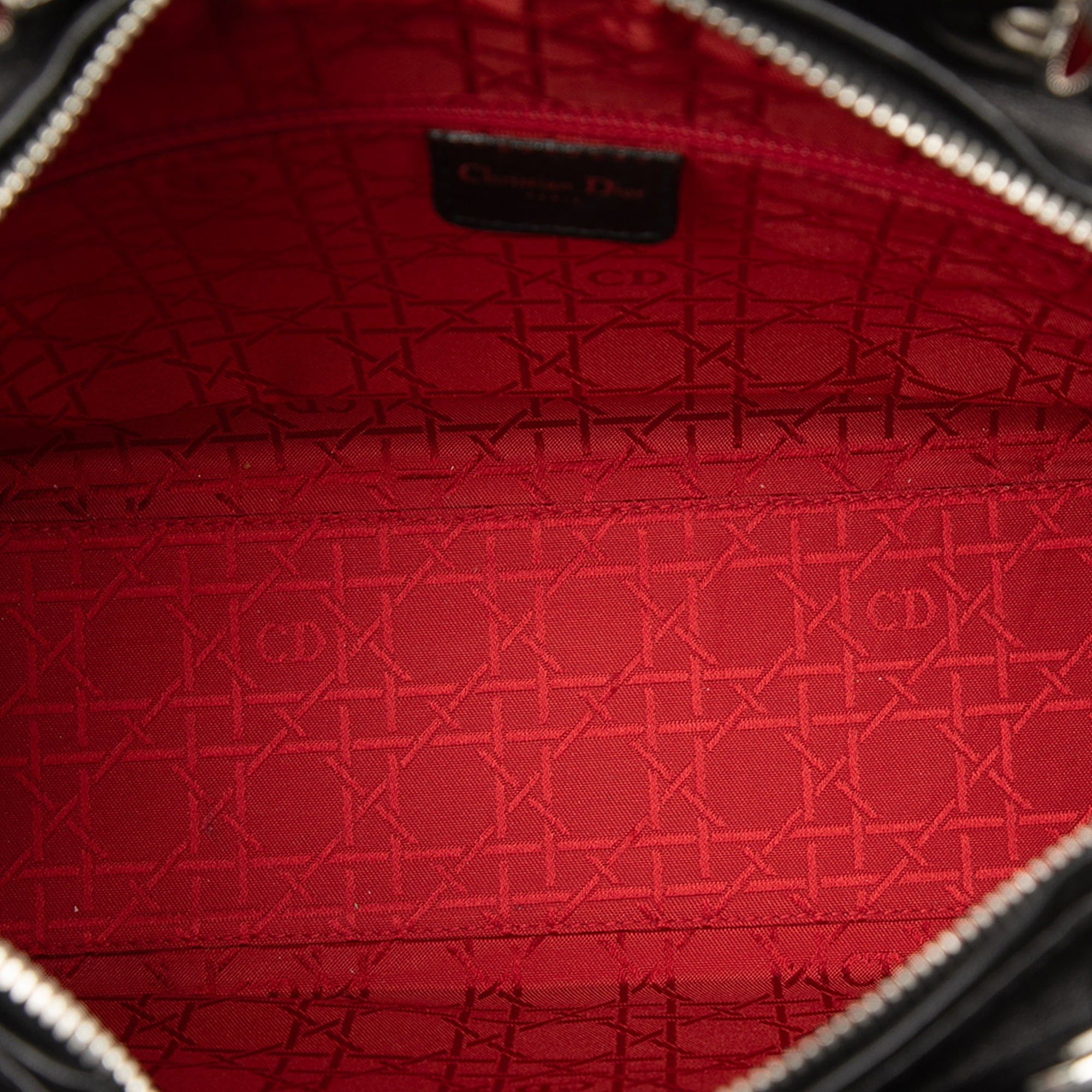 Dior Large Lambskin Cannage Lady Dior Size ONE SIZE - 4 Thumbnail
