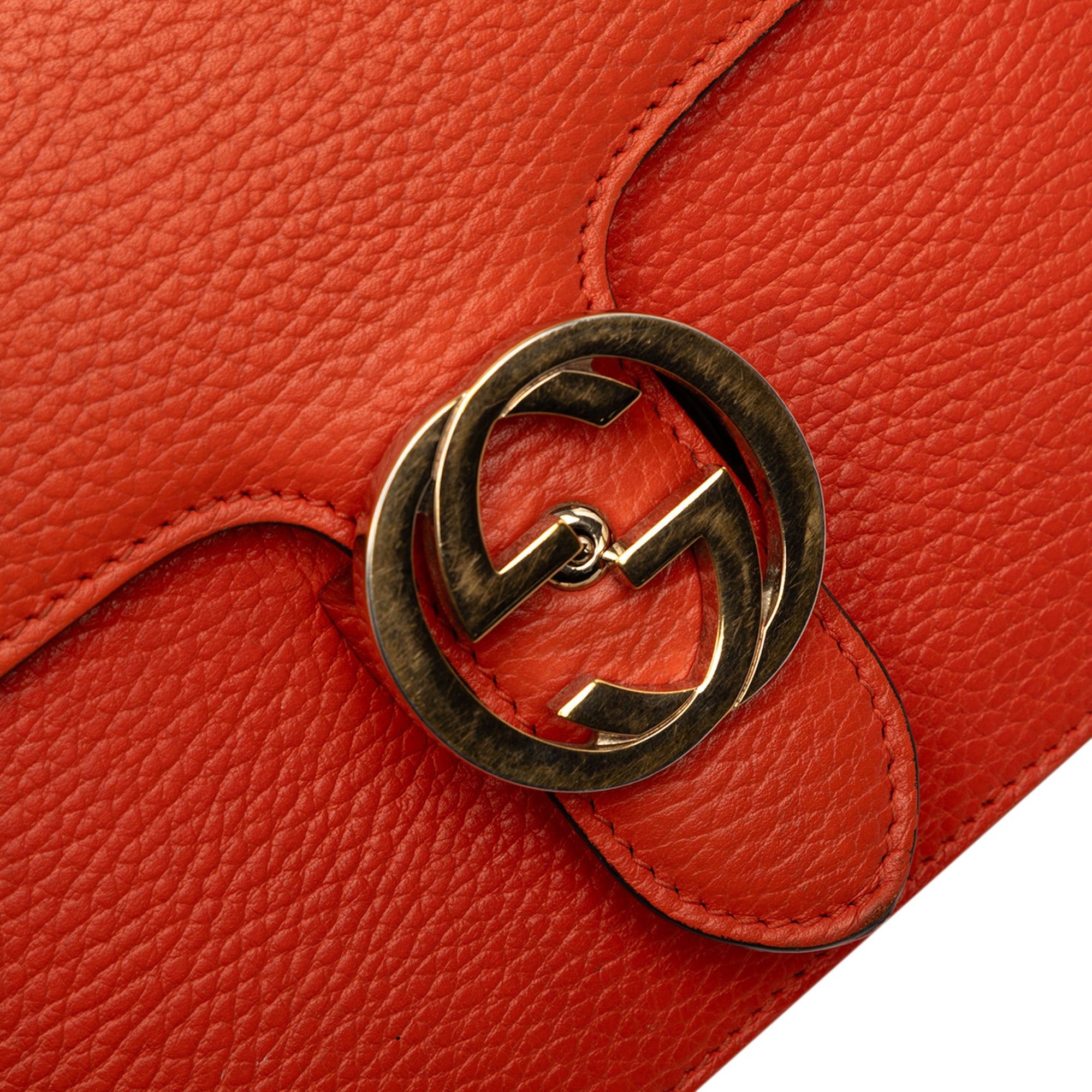 Gucci Small Dollar Calfskin Interlocking G Crossbody Size ONE SIZE - 7 Thumbnail