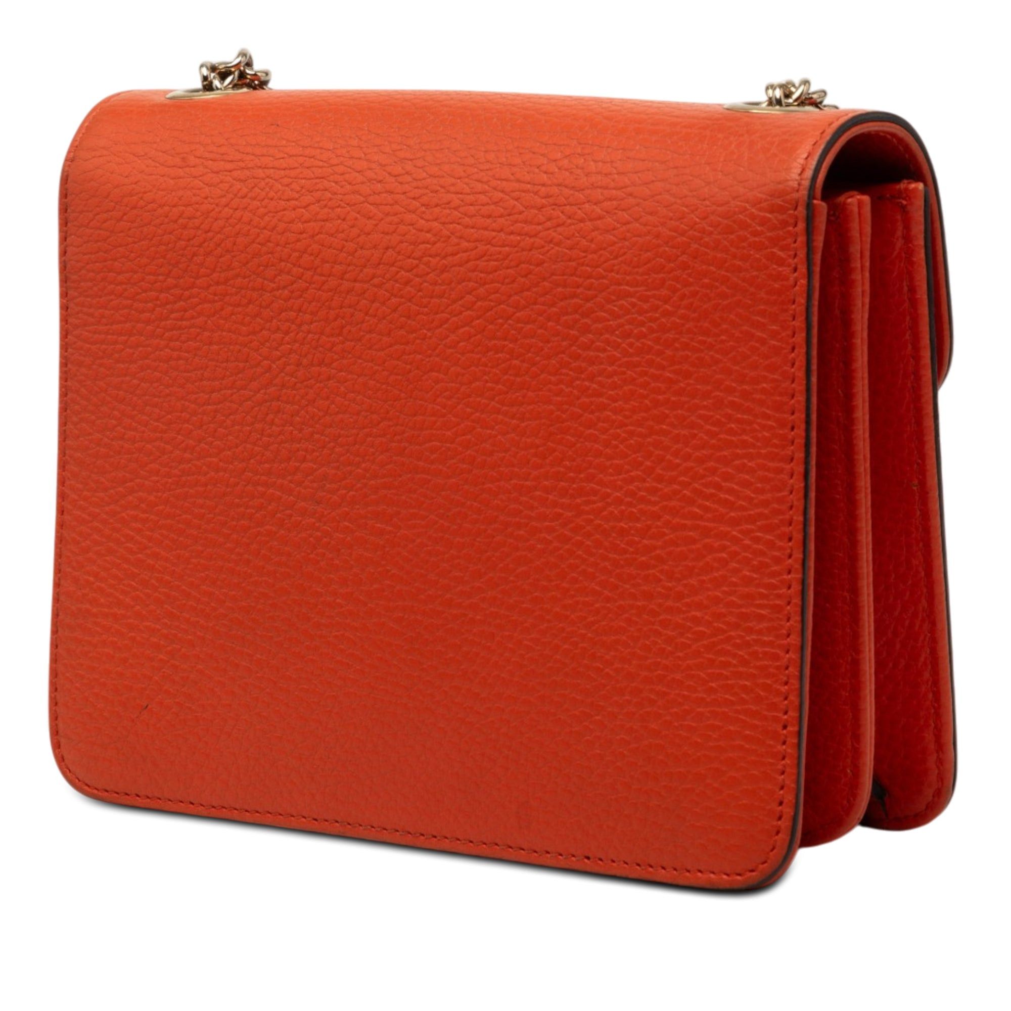 Gucci Small Dollar Calfskin Interlocking G Crossbody Size ONE SIZE - 2 Thumbnail