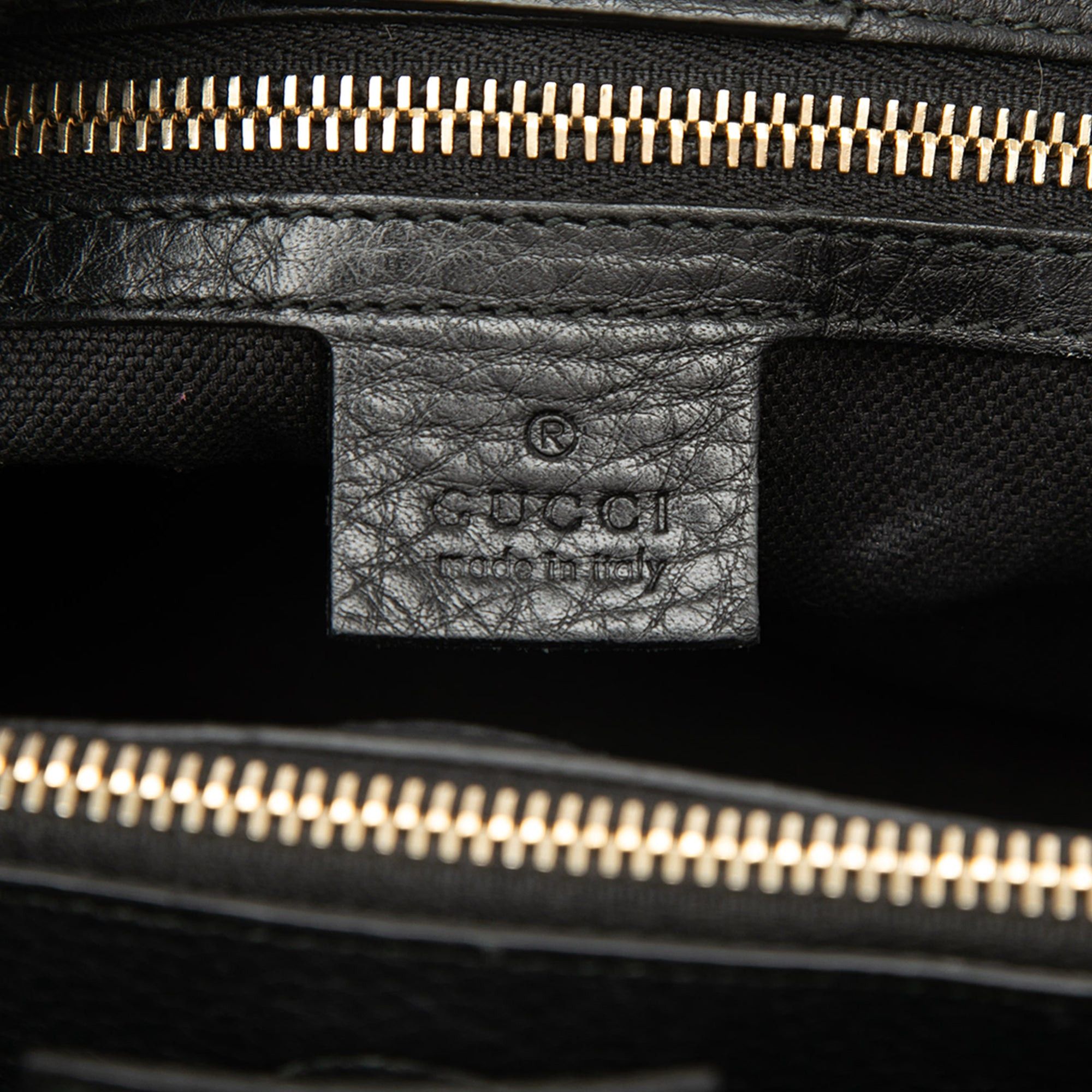 Gucci Medium Calfskin Bamboo Shopper Satchel Size ONE SIZE - 5 Thumbnail